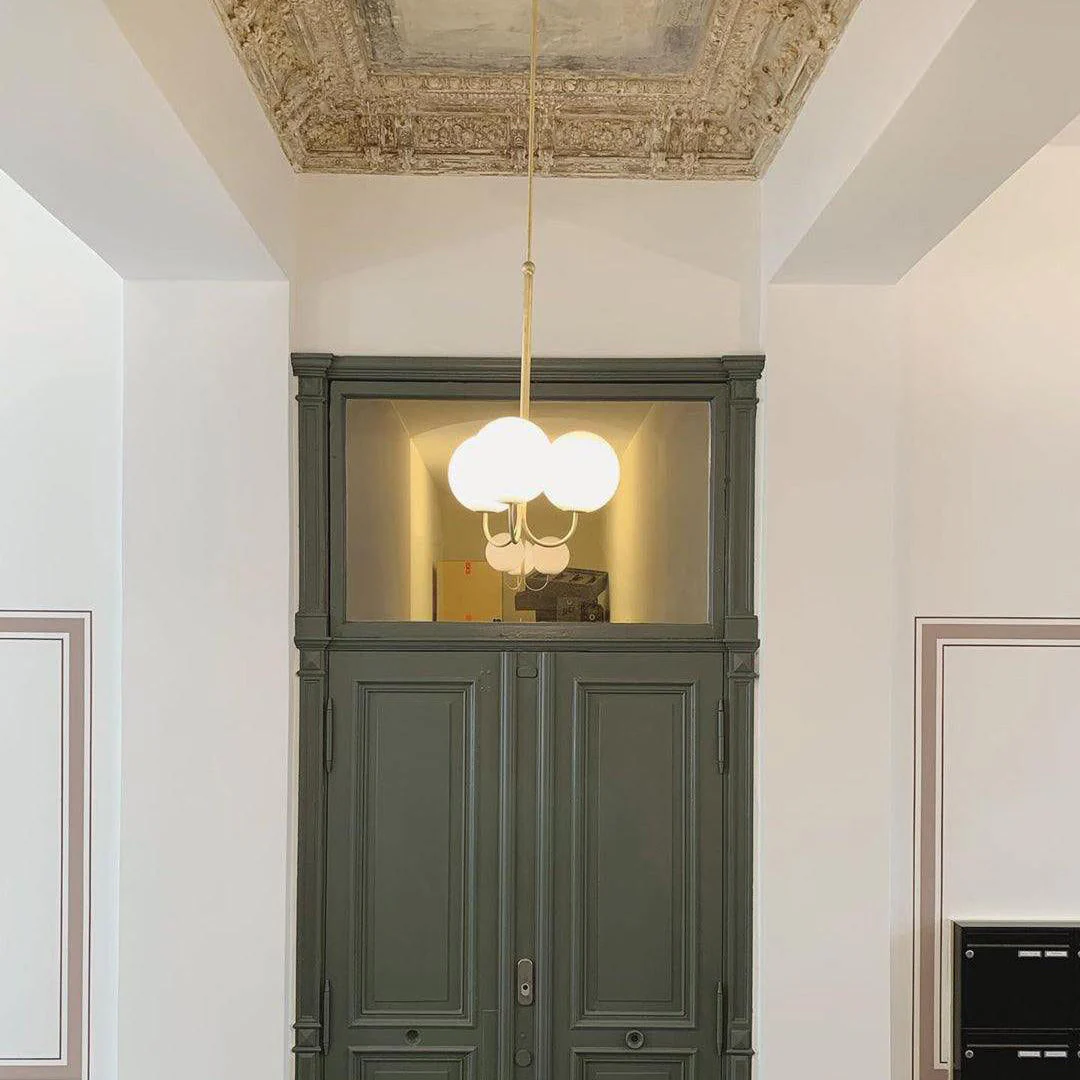 Mirelent Metal & Glass Elegant Pendant Light - Image 36