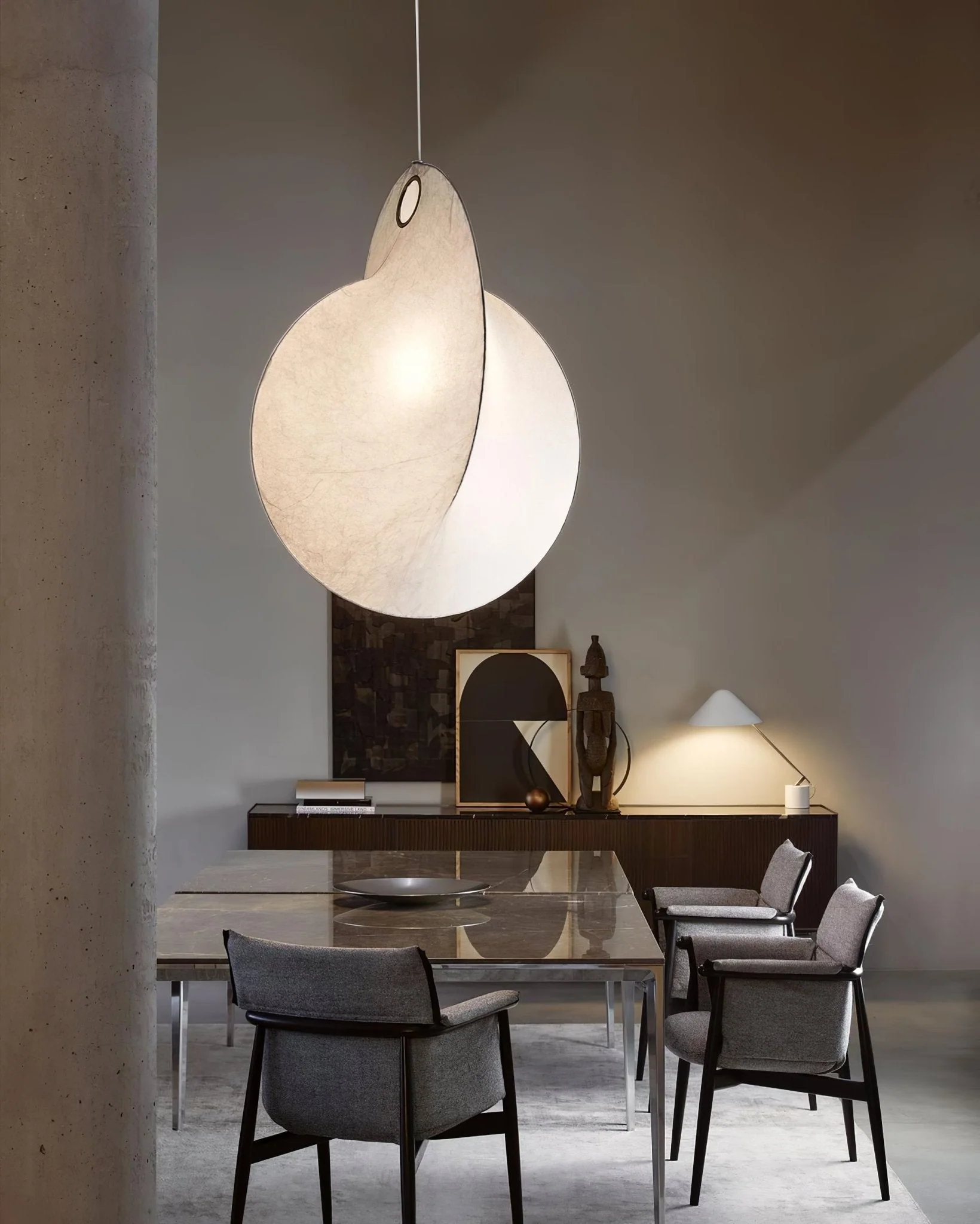 Mirelian Steel Artistic Pendant Lamp - Image 16