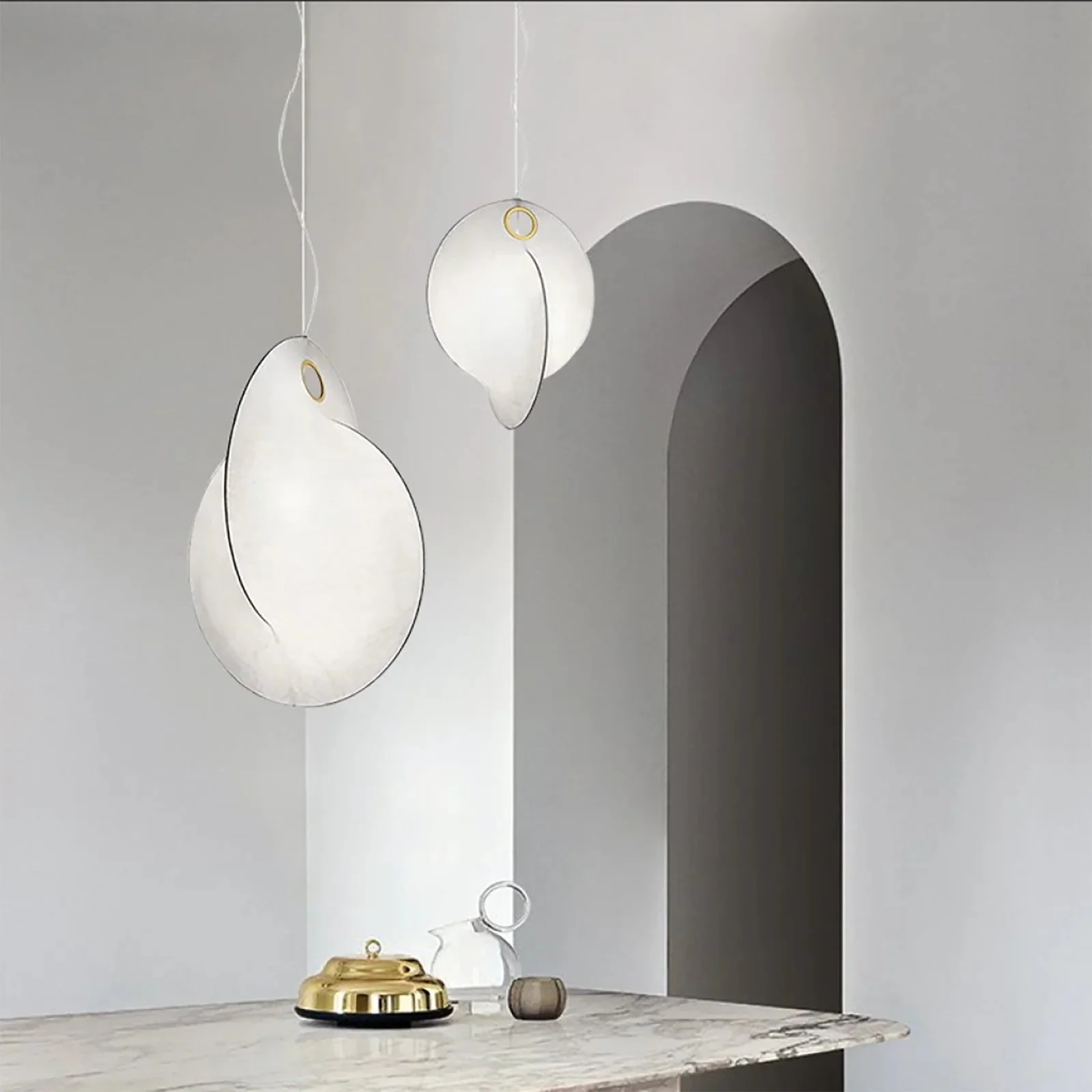 Mirelian Steel Artistic Pendant Lamp - Image 28