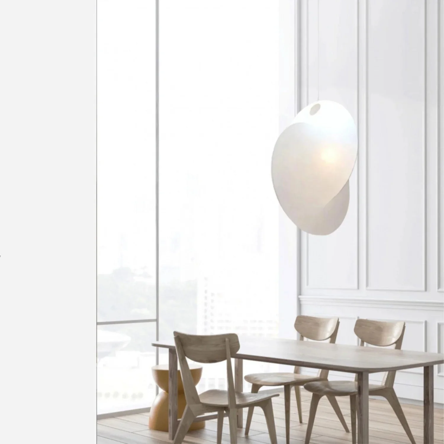 Mirelian Steel Artistic Pendant Lamp - Image 58