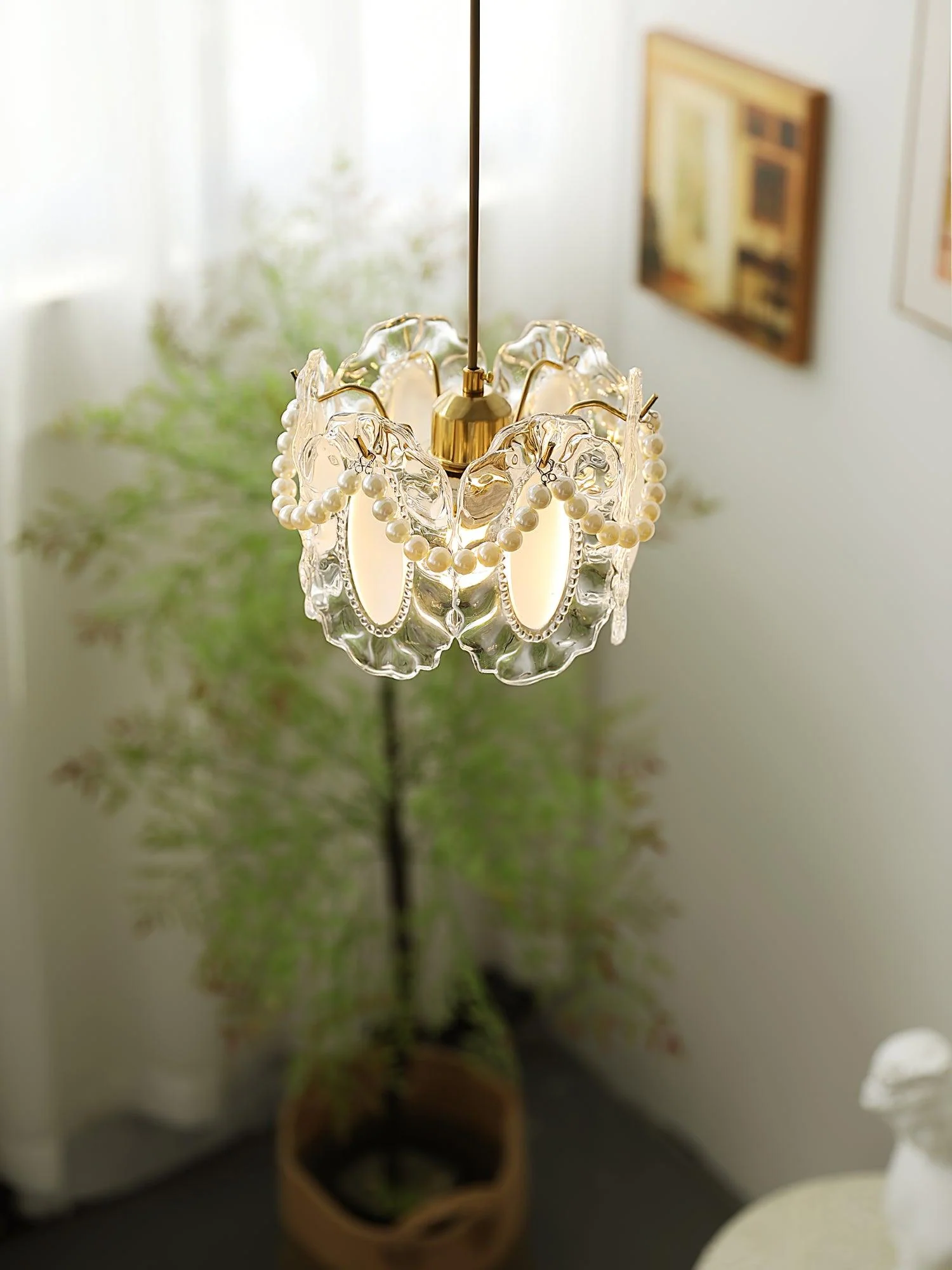 Mirello Glass Glam Pendant Lamp - Image 12