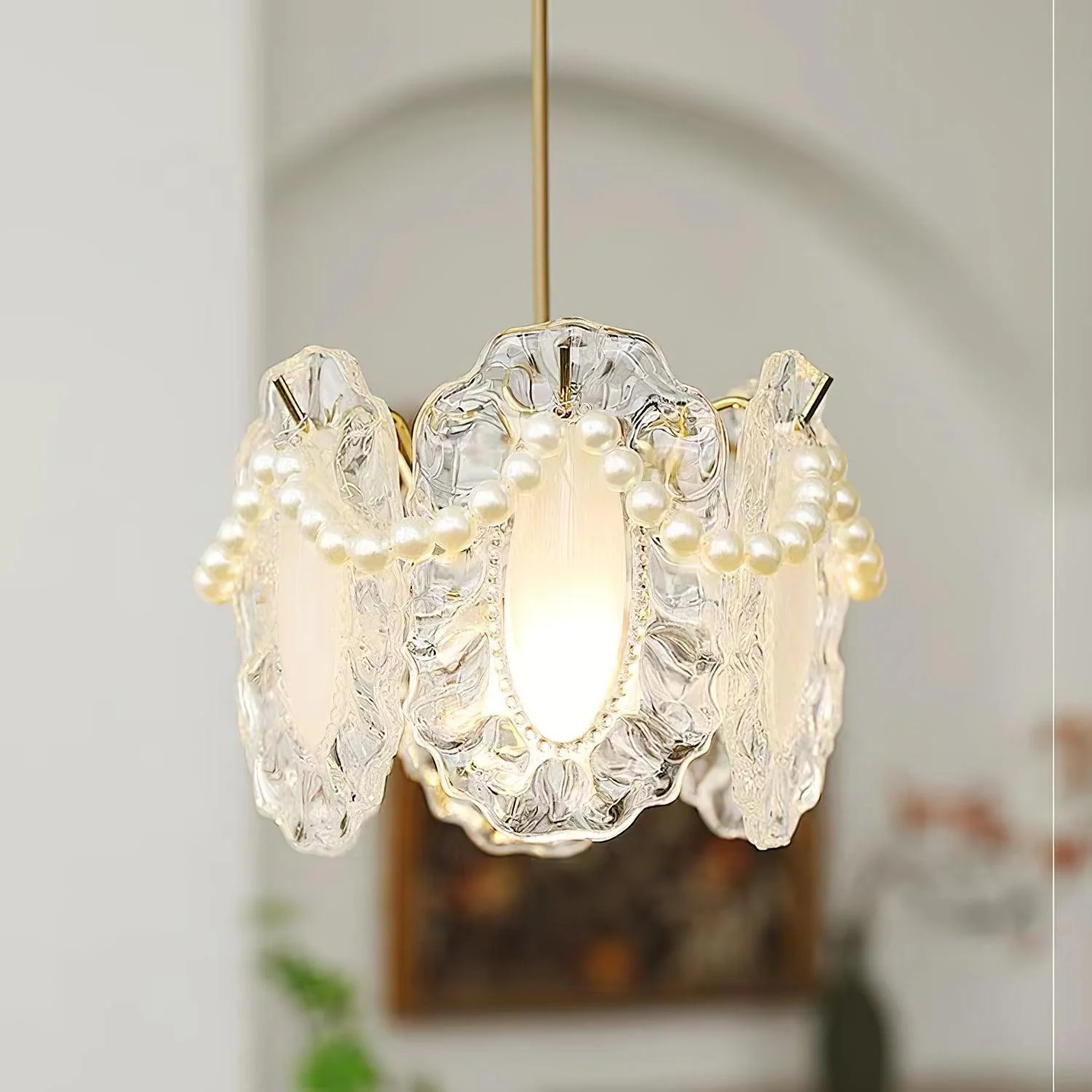 Mirello Glass Glam Pendant Lamp - Image 13