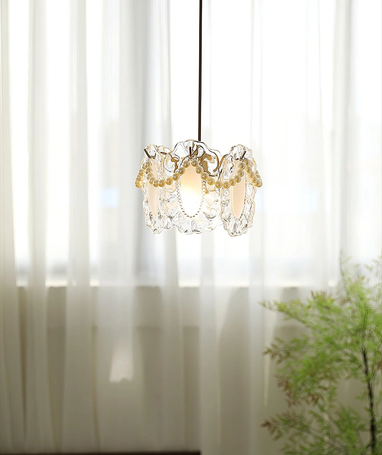 Mirello Glass Glam Pendant Lamp - Image 15