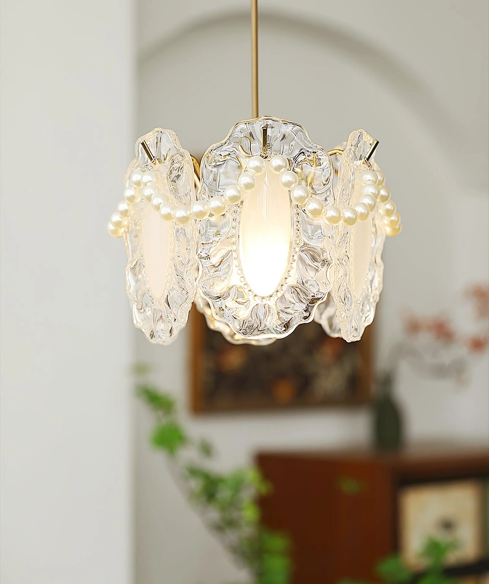 Mirello Glass Glam Pendant Lamp - Image 4