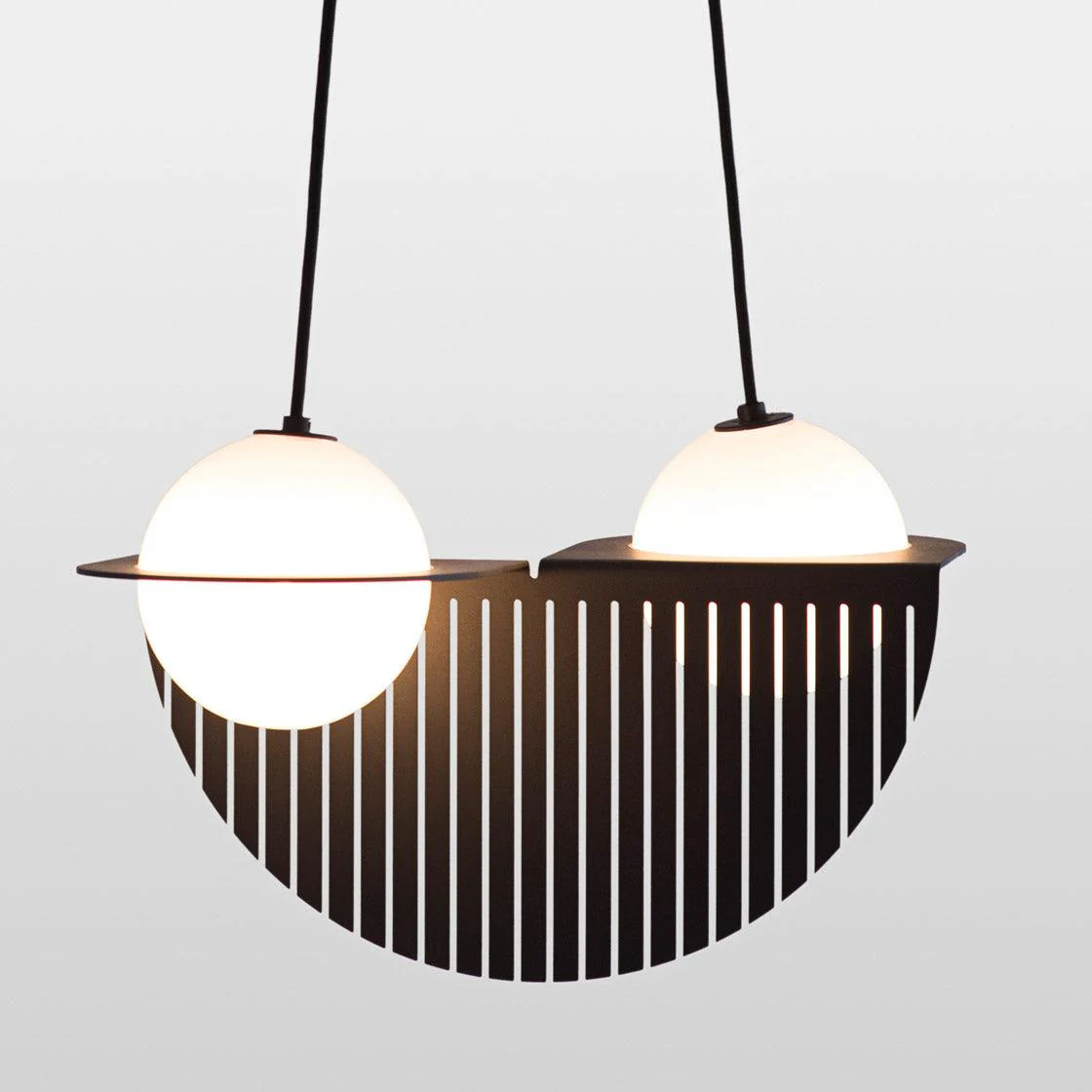 Mirere Black Contemporary Pendant Lamp - Image 33