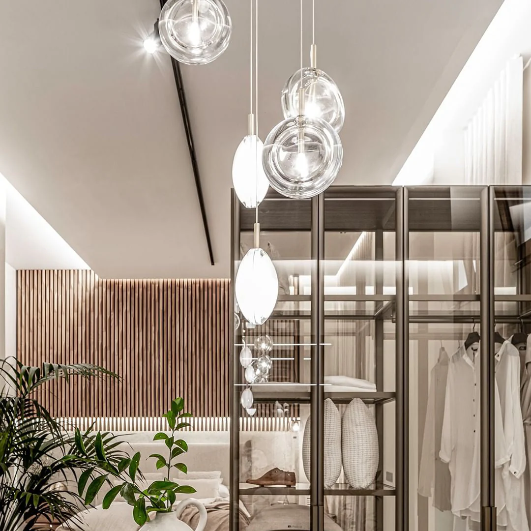 Misto Minimalist Glass Chandelier - Image 13