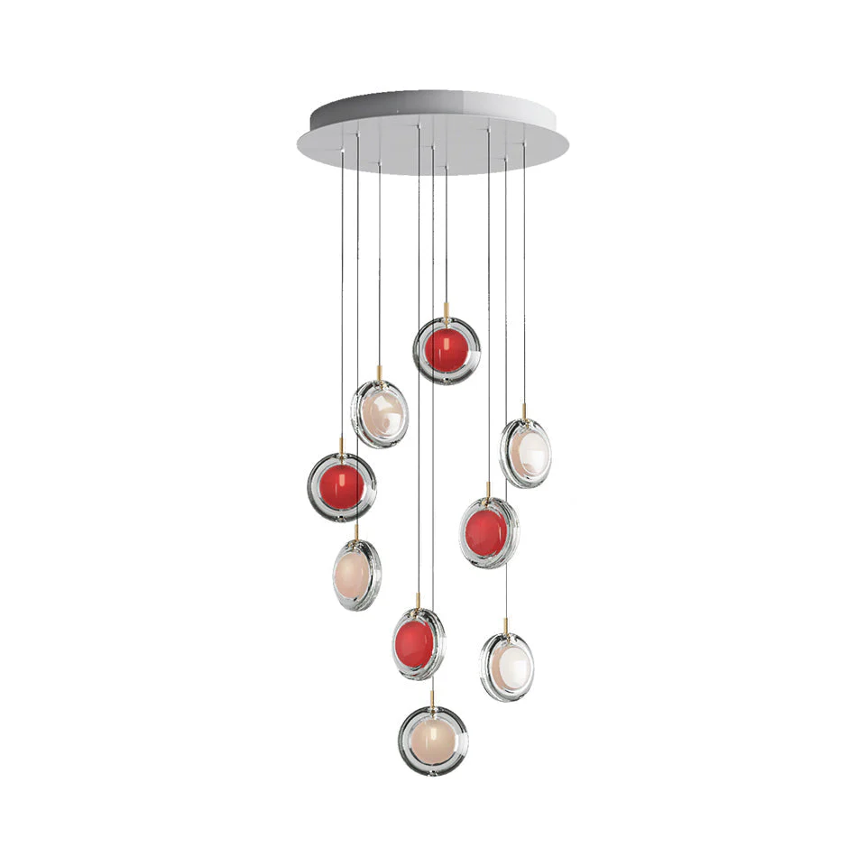 Misto Minimalist Glass Chandelier - Image 56