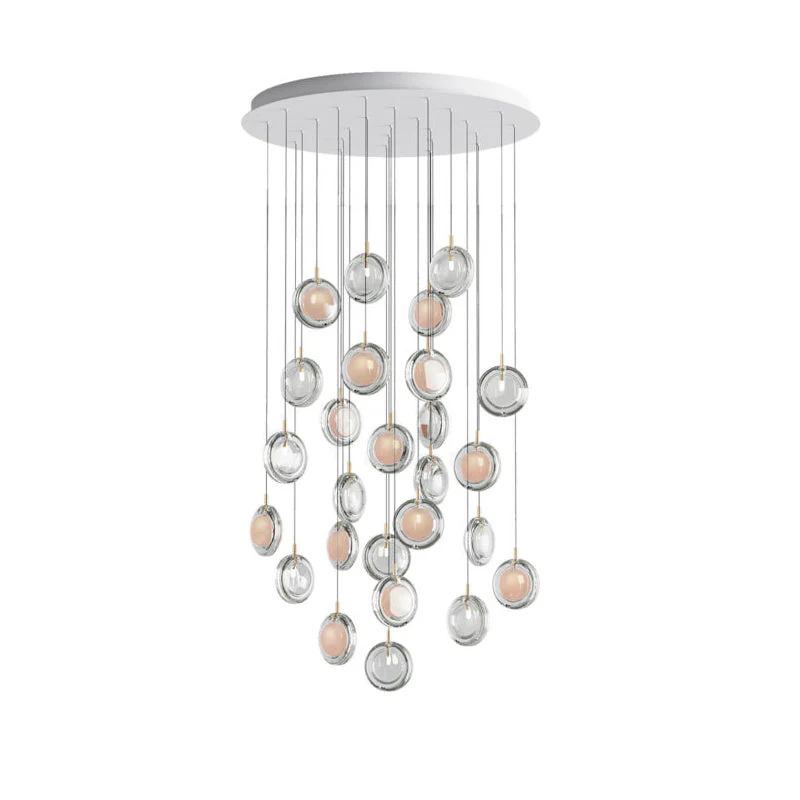 Misto Minimalist Glass Chandelier - Image 61