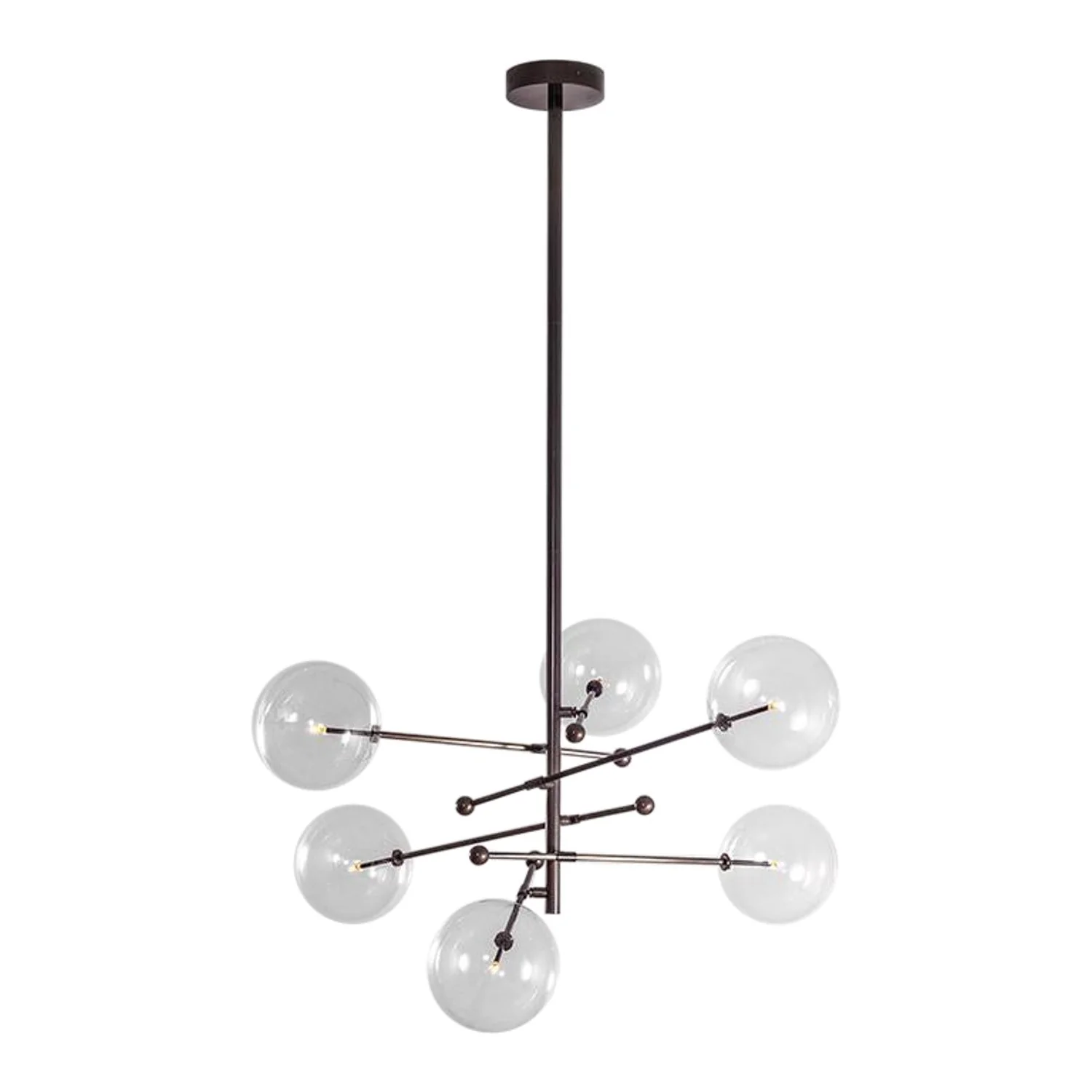 Mobile Modern Glass Chandelier - Image 22