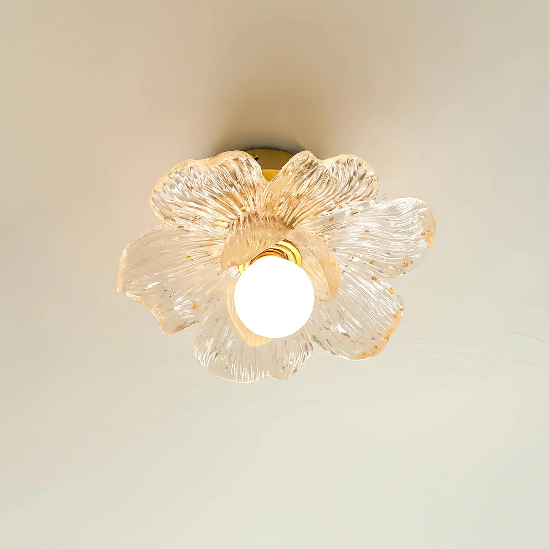 Modern Brass Ceiling Light - Image 6