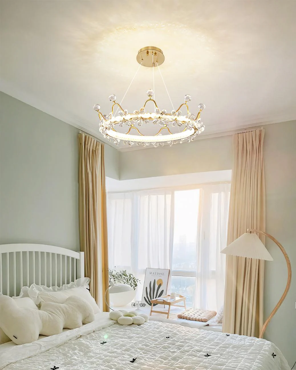 Modern Contemporary Crystal Chandelier - Image 16