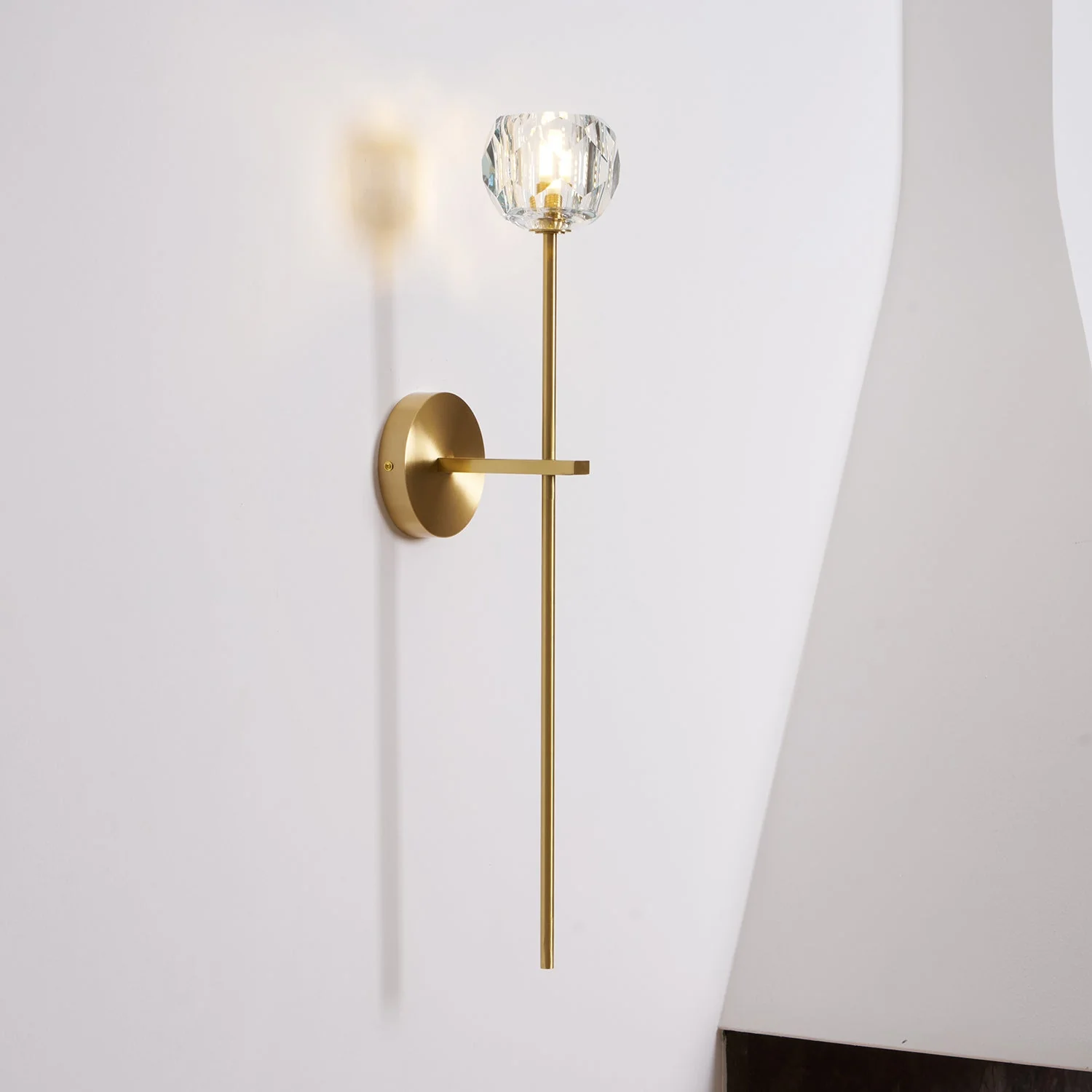 Modern Contemporary Crystal Wall Lamp - Image 13