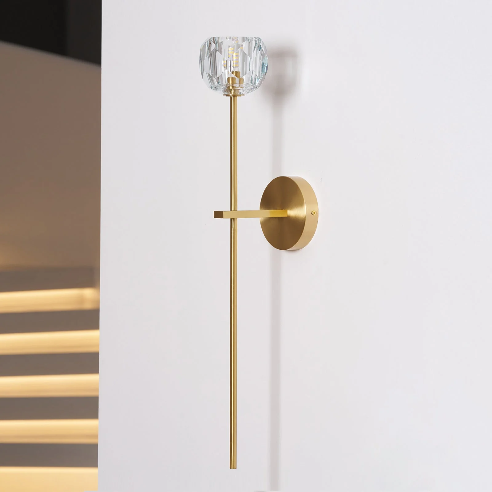 Modern Contemporary Crystal Wall Lamp - Image 14