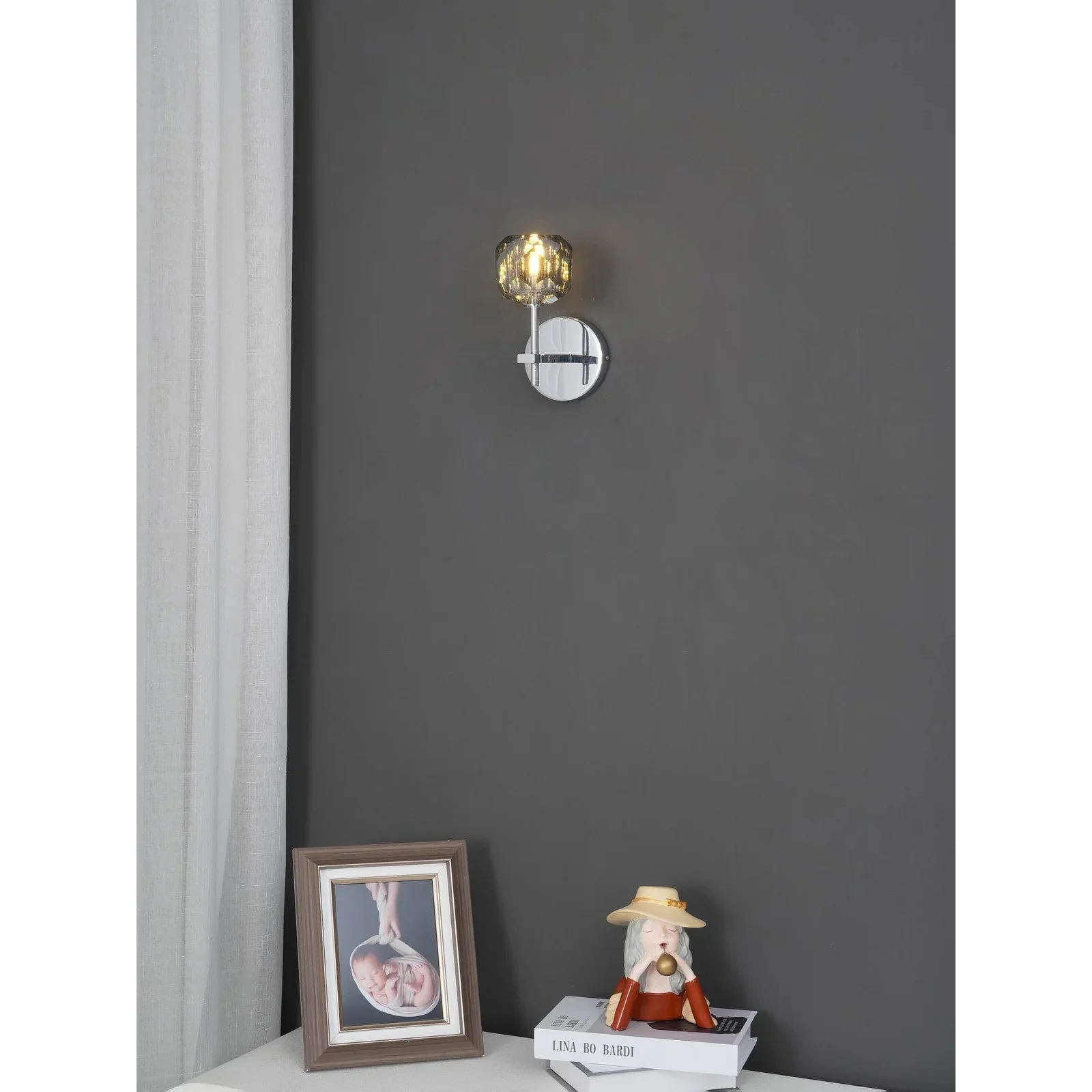 Modern Contemporary Crystal Wall Lamp - Image 22
