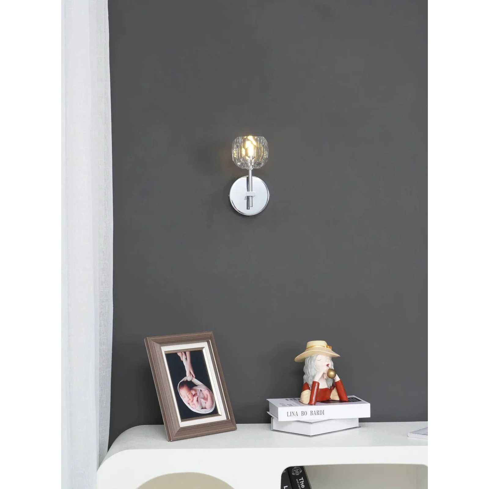 Modern Contemporary Crystal Wall Lamp - Image 23