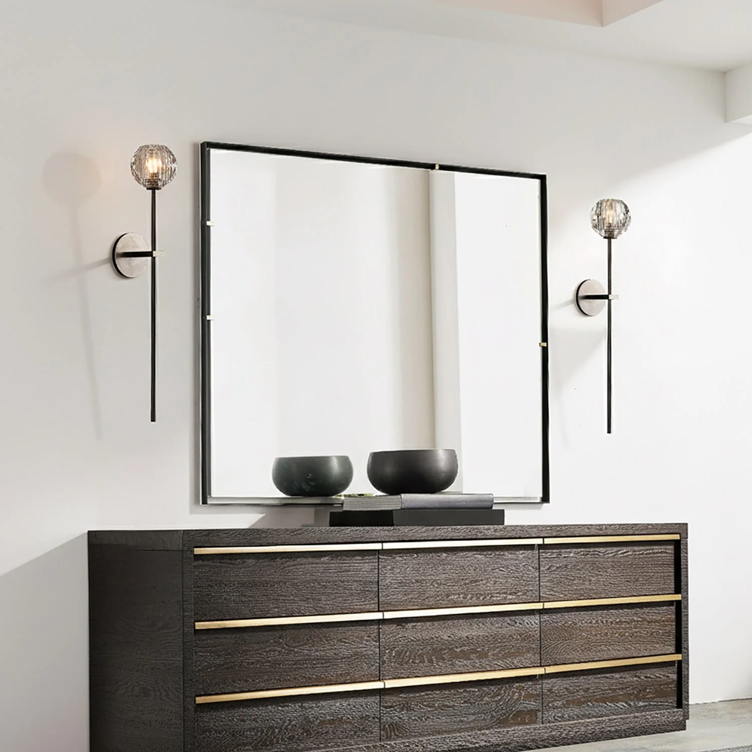 Modern Contemporary Crystal Wall Lamp - Image 4