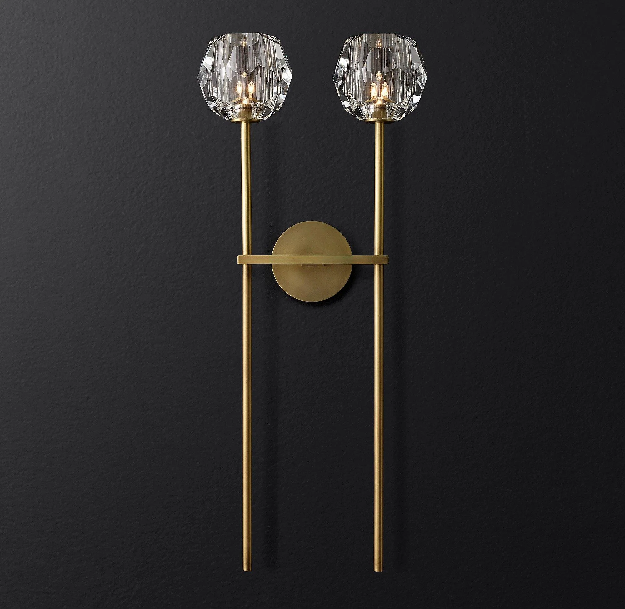 Modern Contemporary Crystal Wall Lamp - Image 88