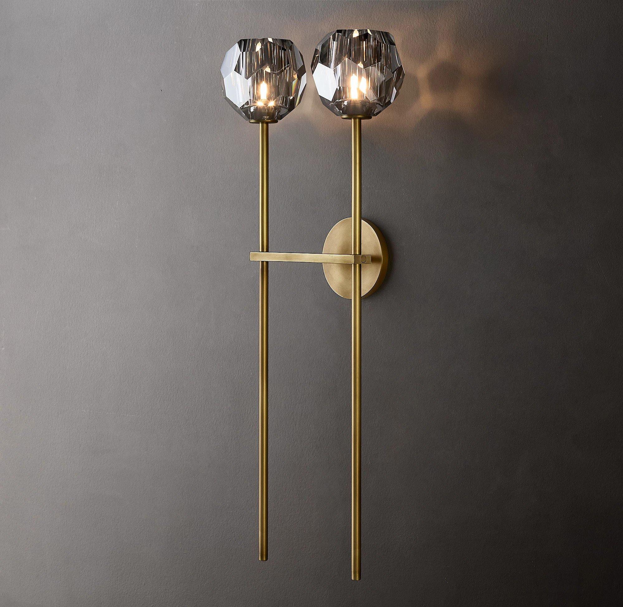 Modern Contemporary Crystal Wall Lamp - Image 89