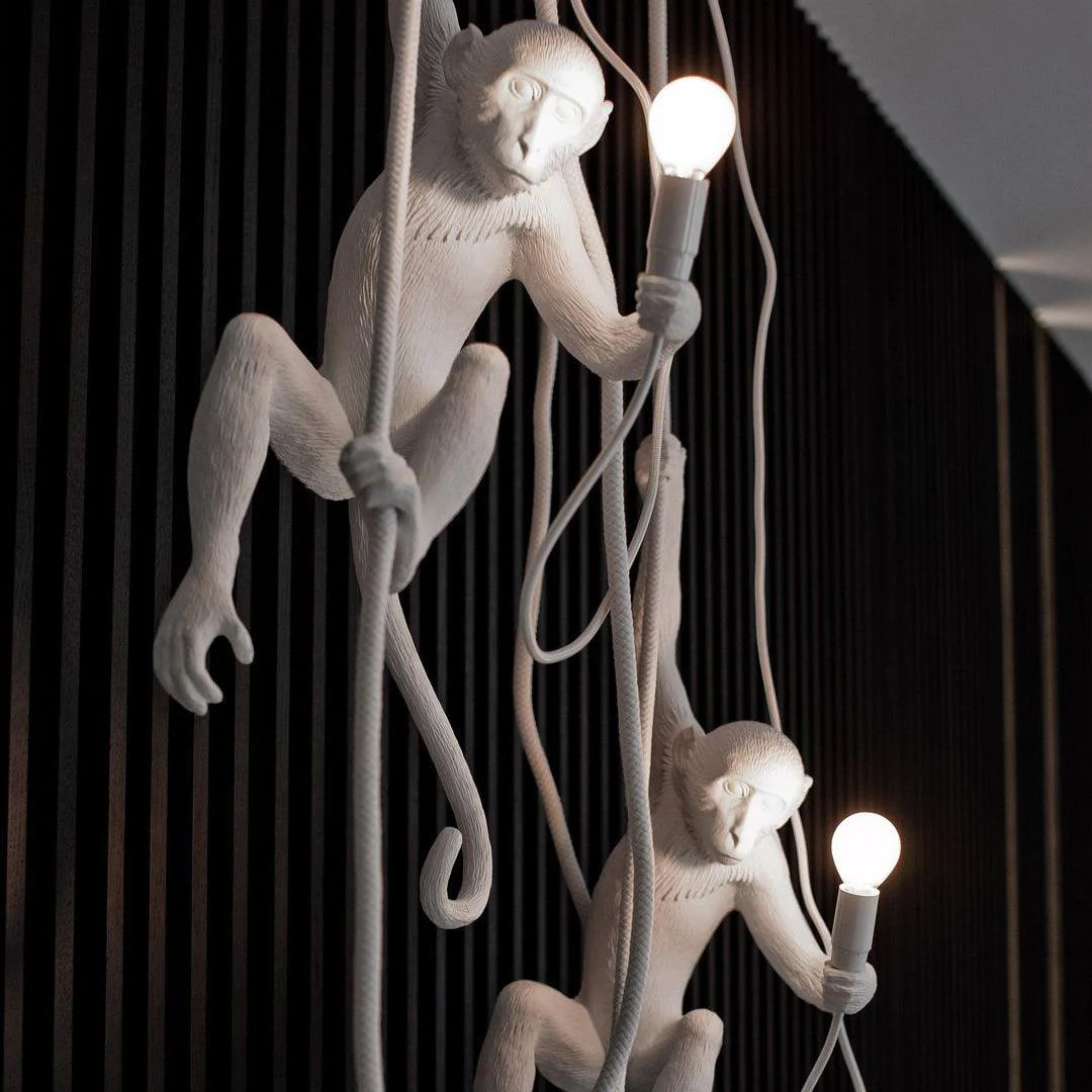 Zalira Resin Rope Artistic Pendant Lamp - Image 38