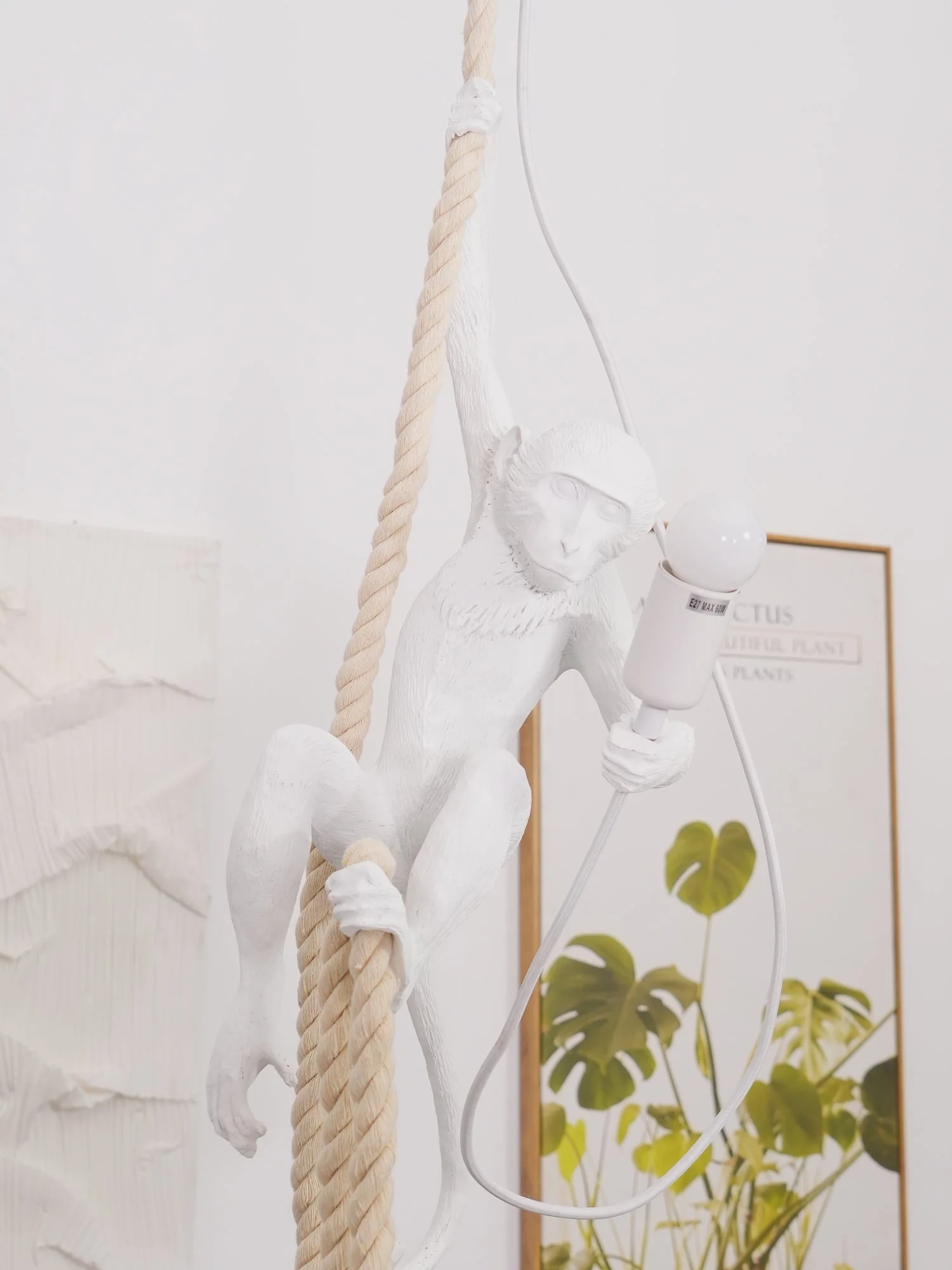 Zalira Resin Rope Artistic Pendant Lamp - Image 39