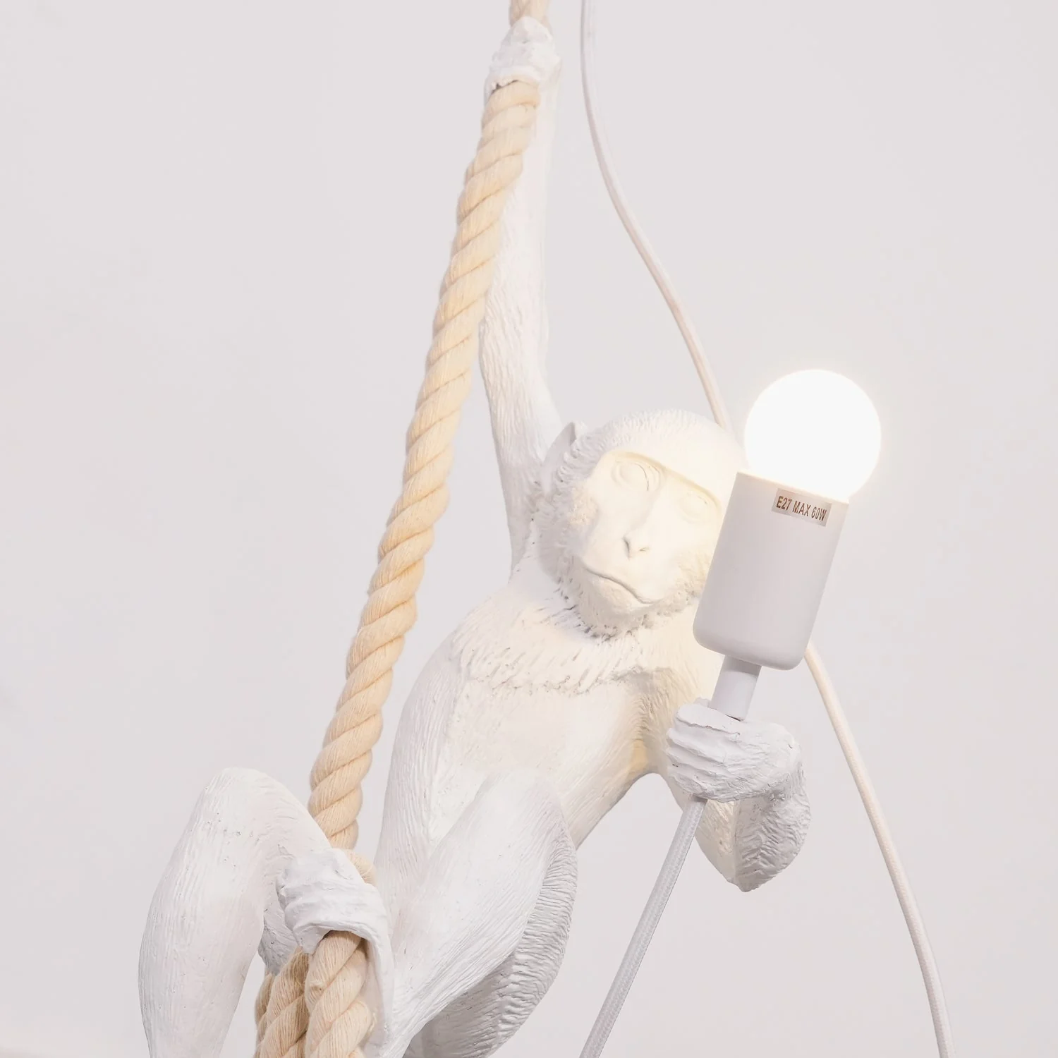 Zalira Resin Rope Artistic Pendant Lamp - Image 41