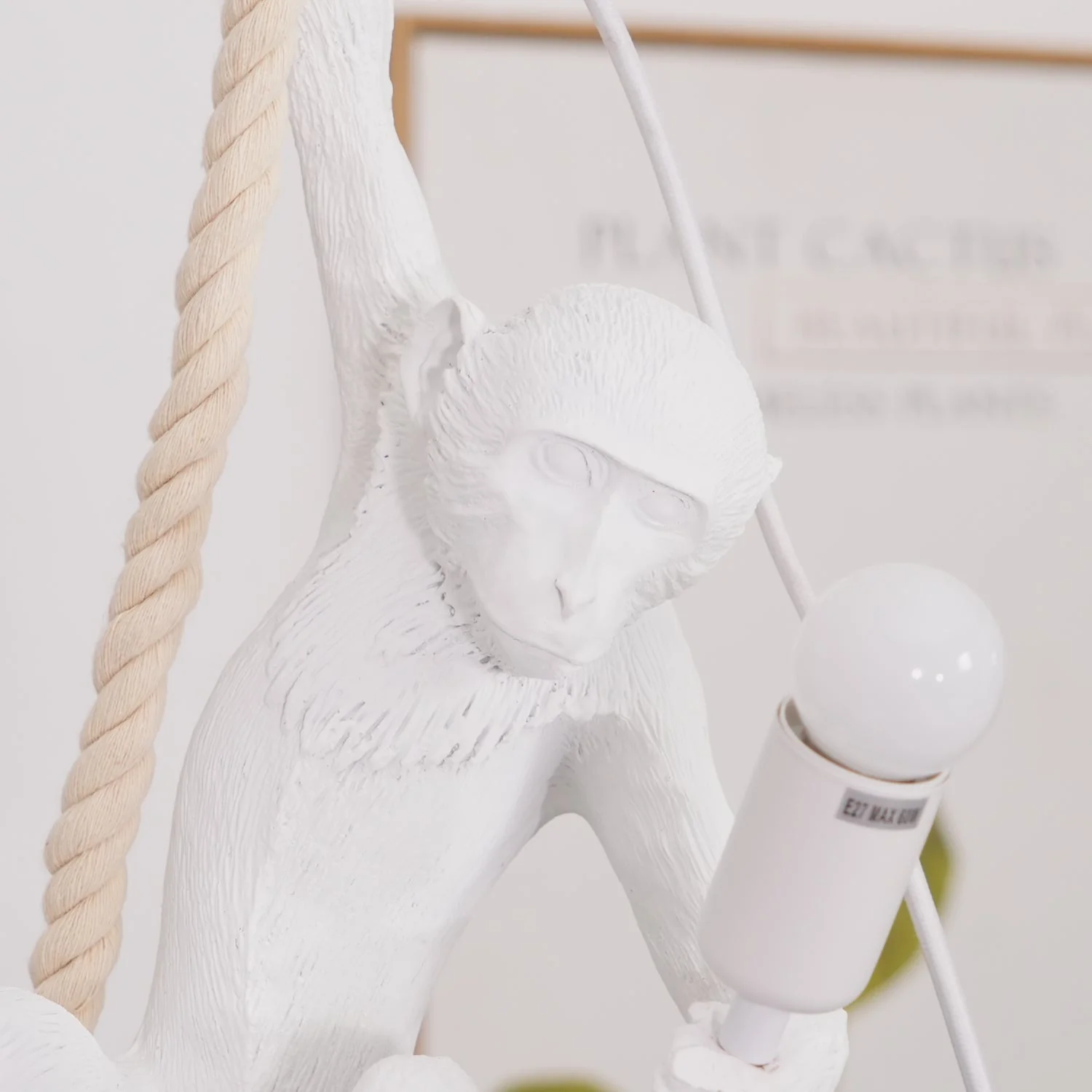 Zalira Resin Rope Artistic Pendant Lamp - Image 42