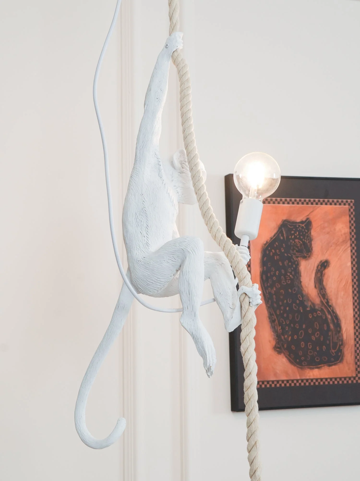 Zalira Resin Rope Artistic Pendant Lamp - Image 60