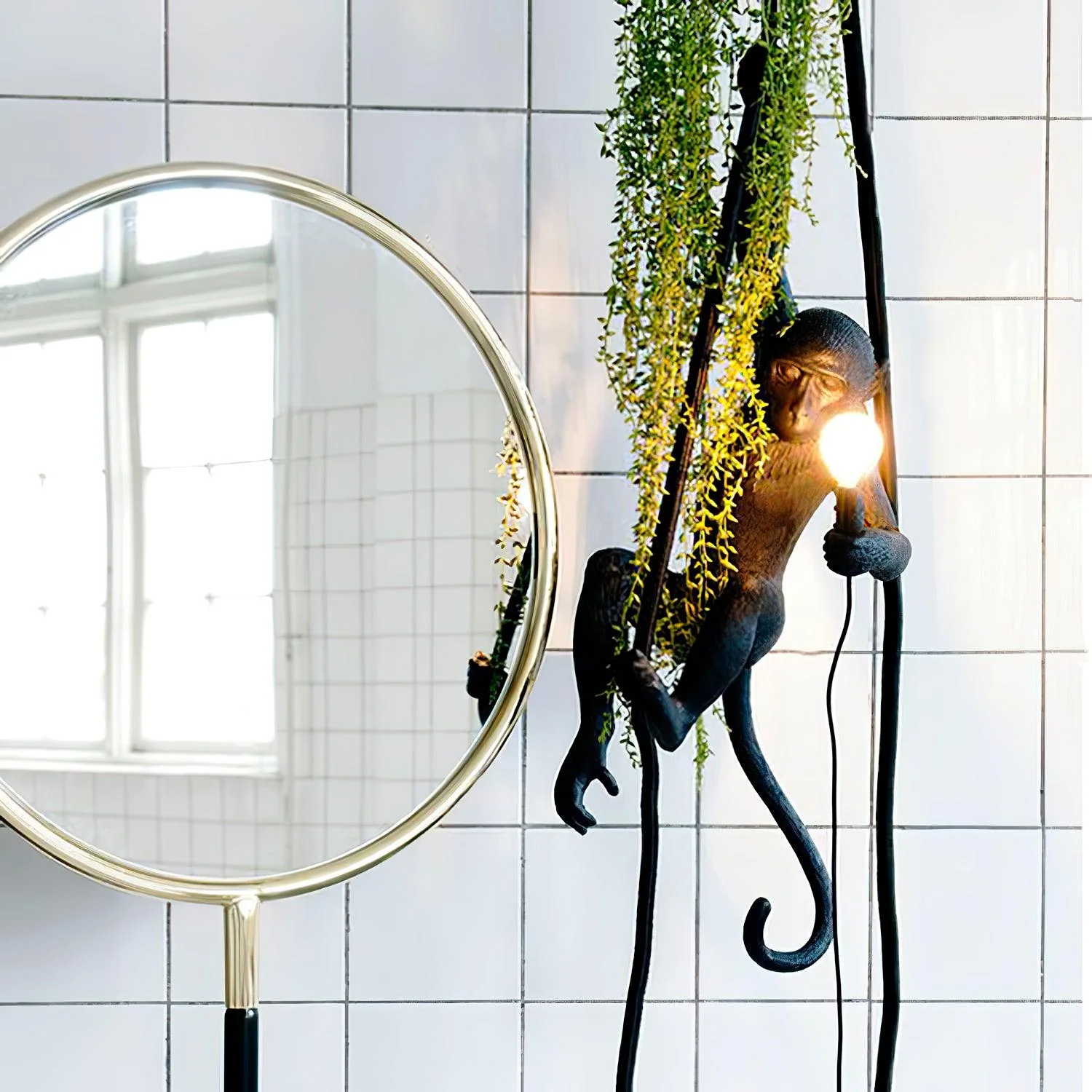 Zalira Resin Rope Artistic Pendant Lamp - Image 7