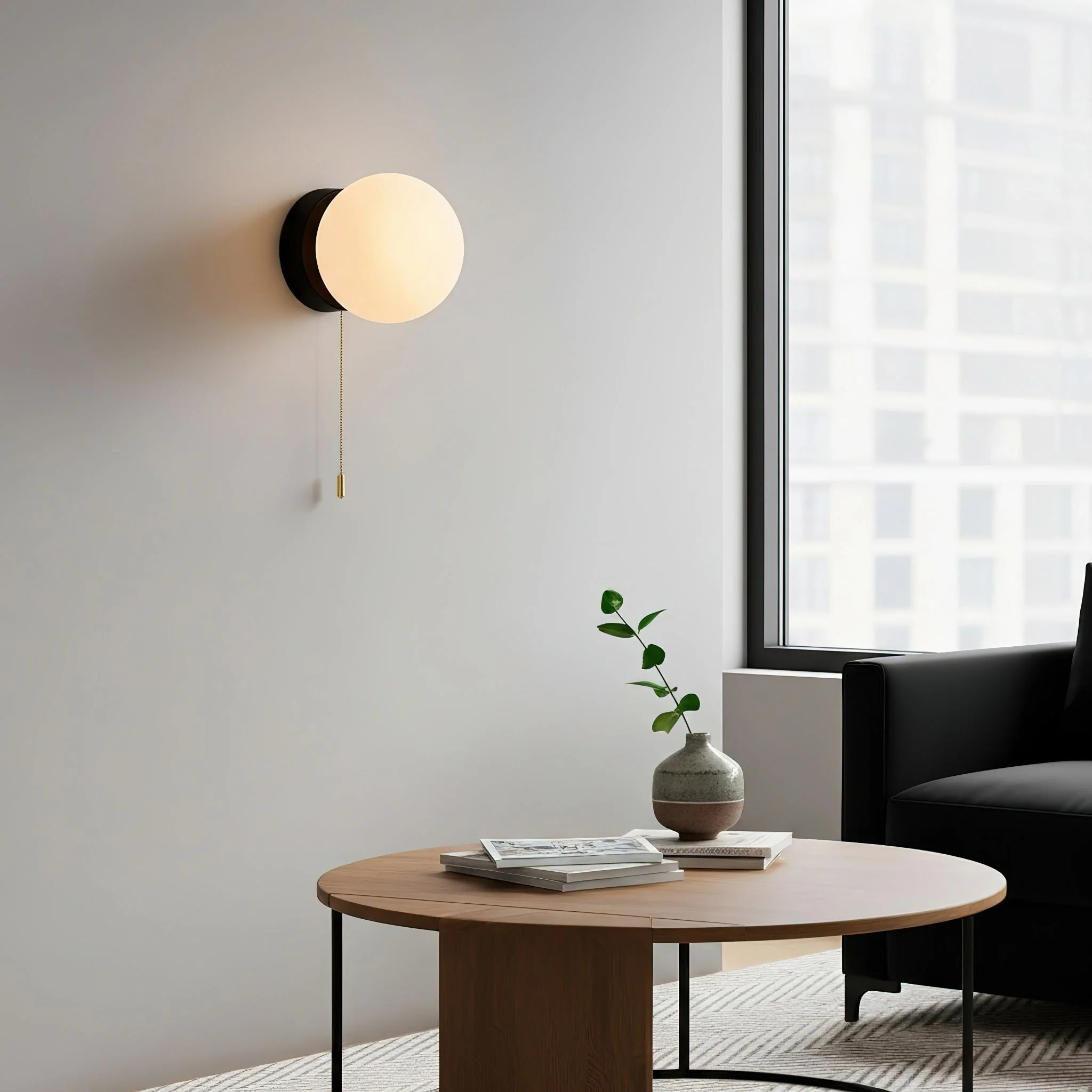 Moorsa Modern Glass Wall Light - Image 10