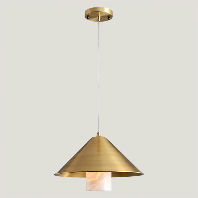 Mozelle Modern Brass Pendant Light - Image 11