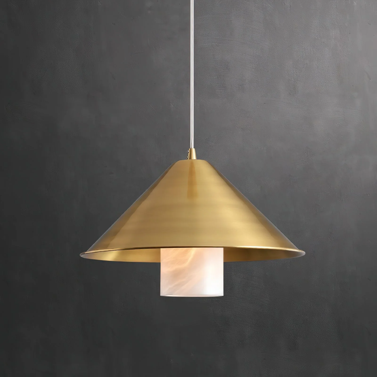 Mozelle Modern Brass Pendant Light - Image 8
