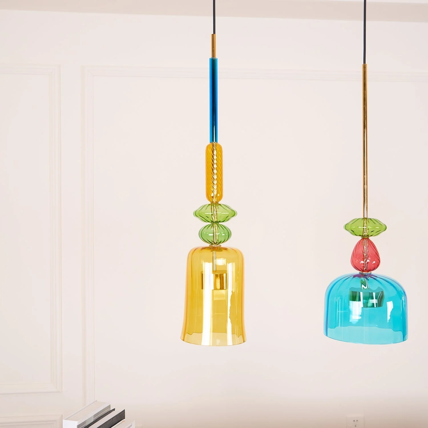 Muse Bohemian Glass Pendant Lamp - Image 27