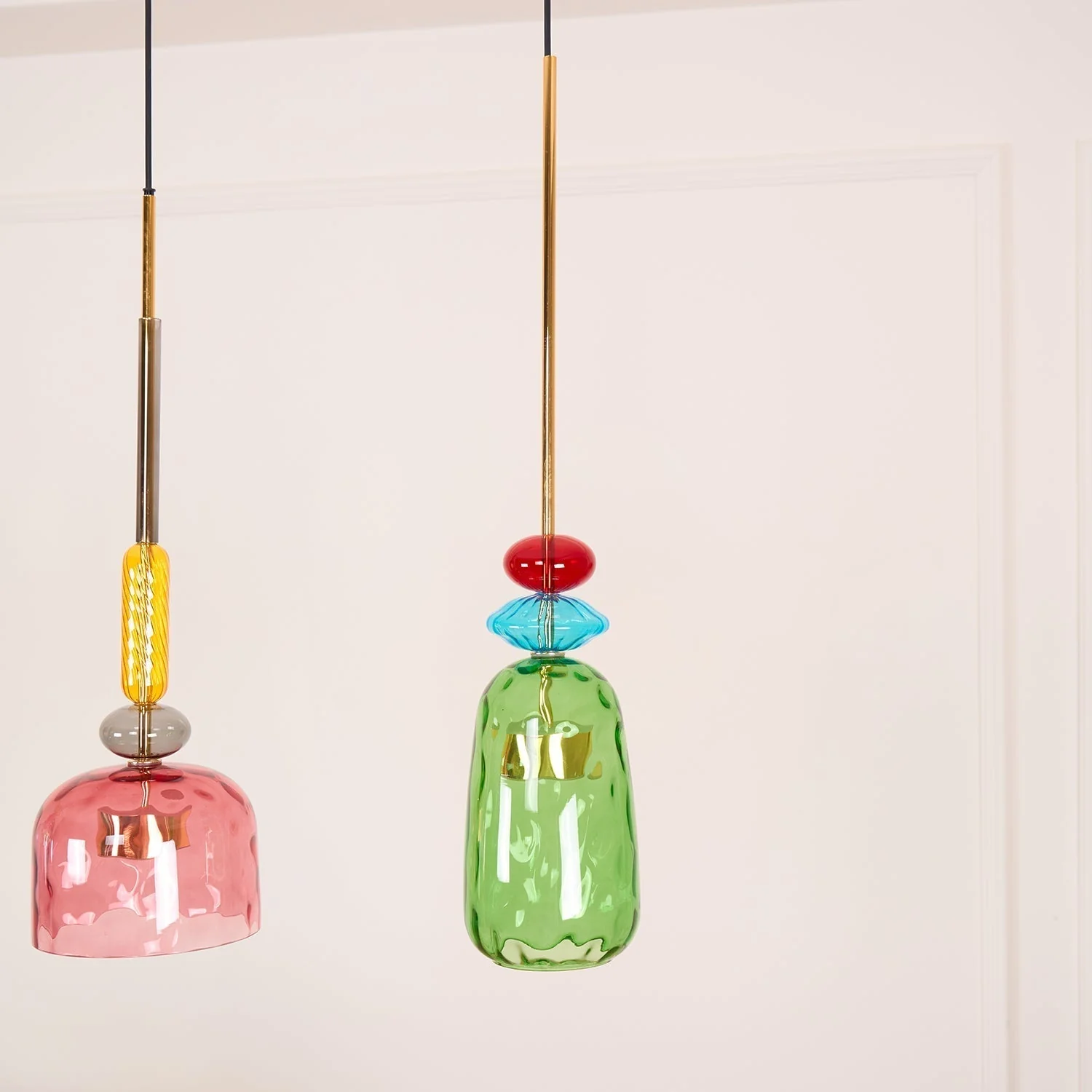 Muse Bohemian Glass Pendant Lamp - Image 30
