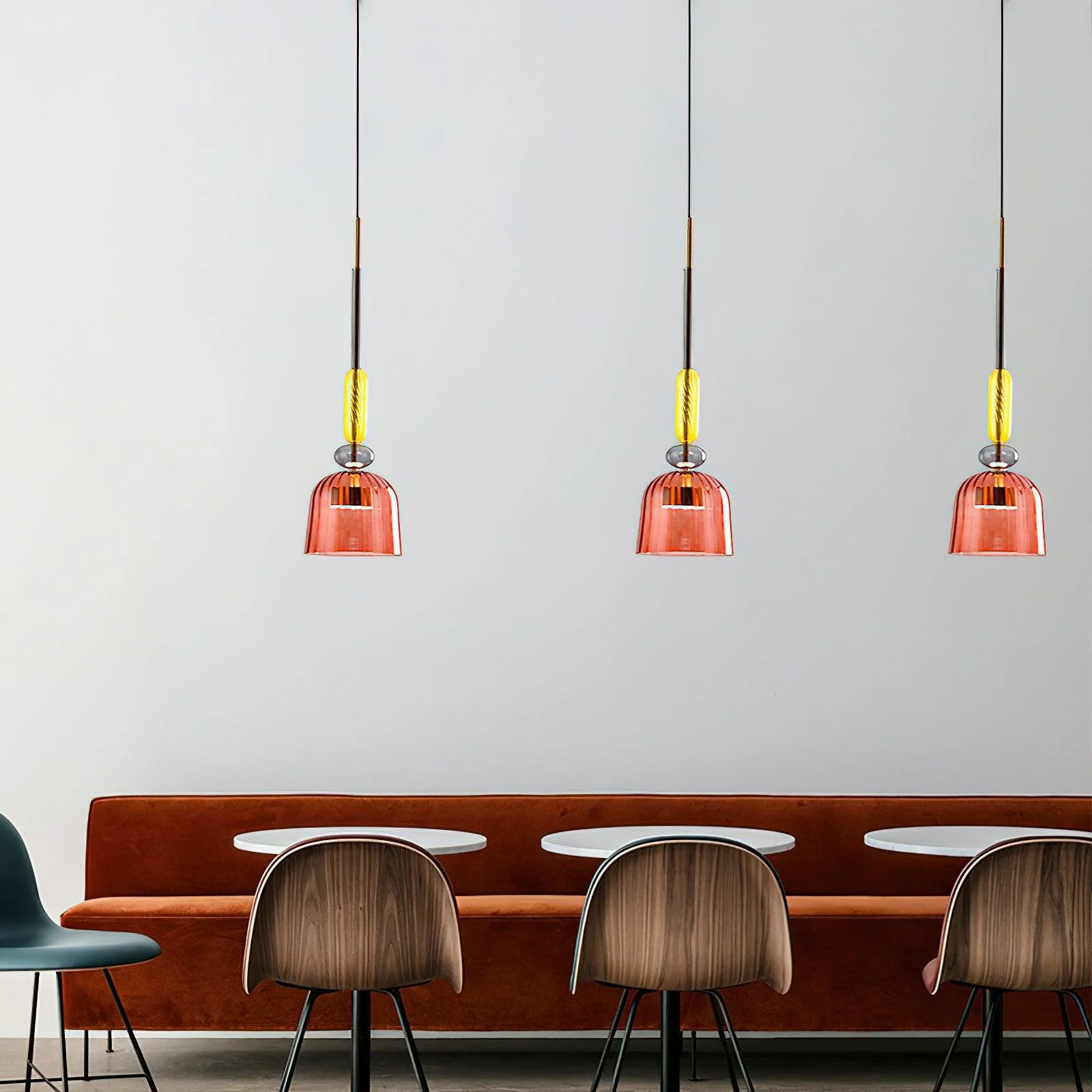 Muse Bohemian Glass Pendant Lamp - Image 34