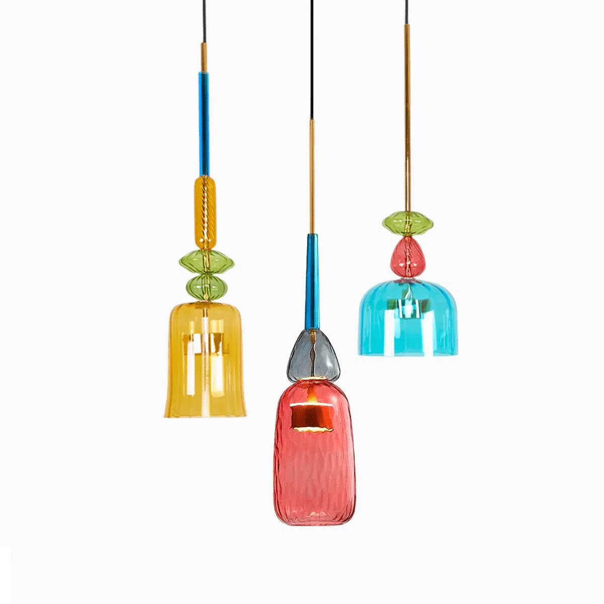 Muse Bohemian Glass Pendant Lamp - Image 51