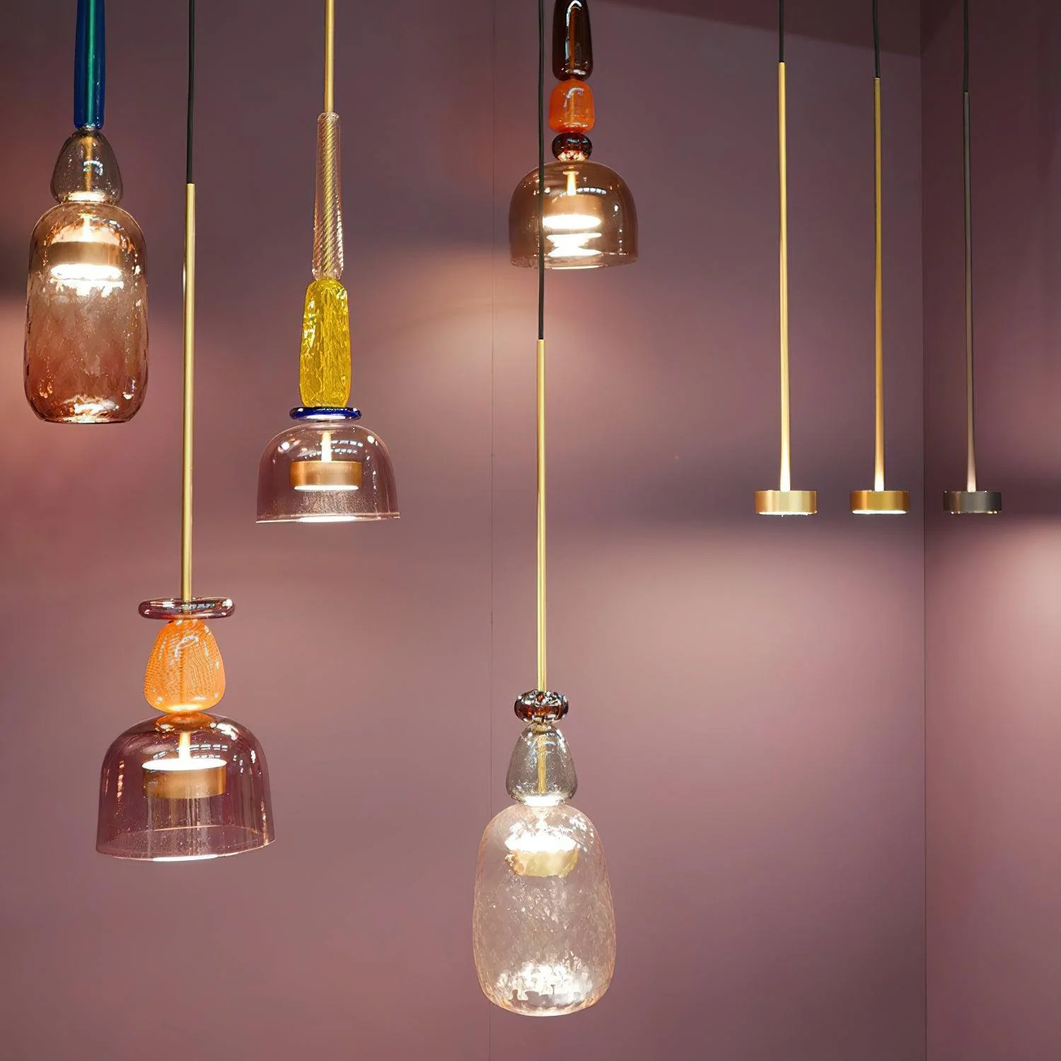 Muse Bohemian Glass Pendant Lamp - Image 56