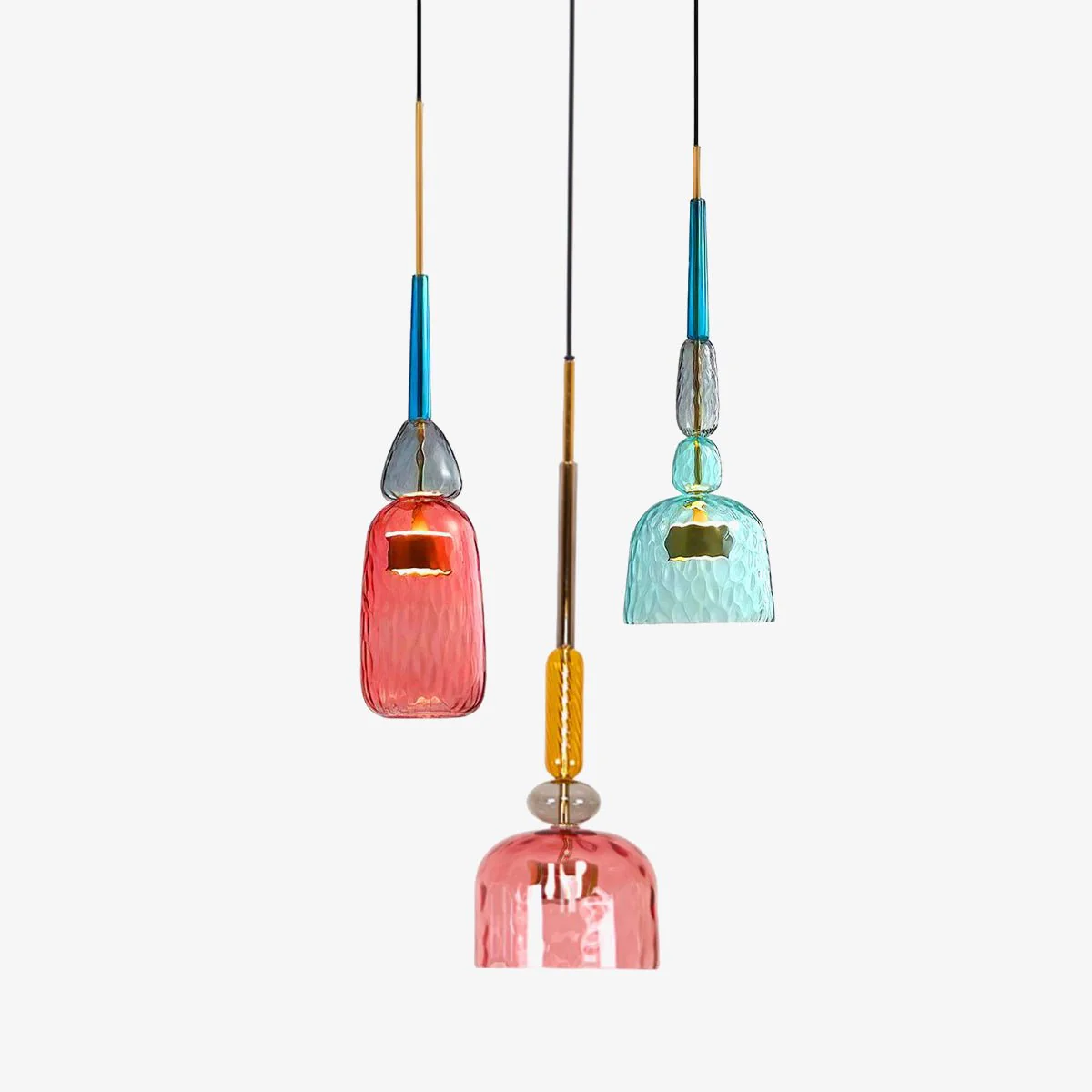 Muse Bohemian Glass Pendant Lamp - Image 63