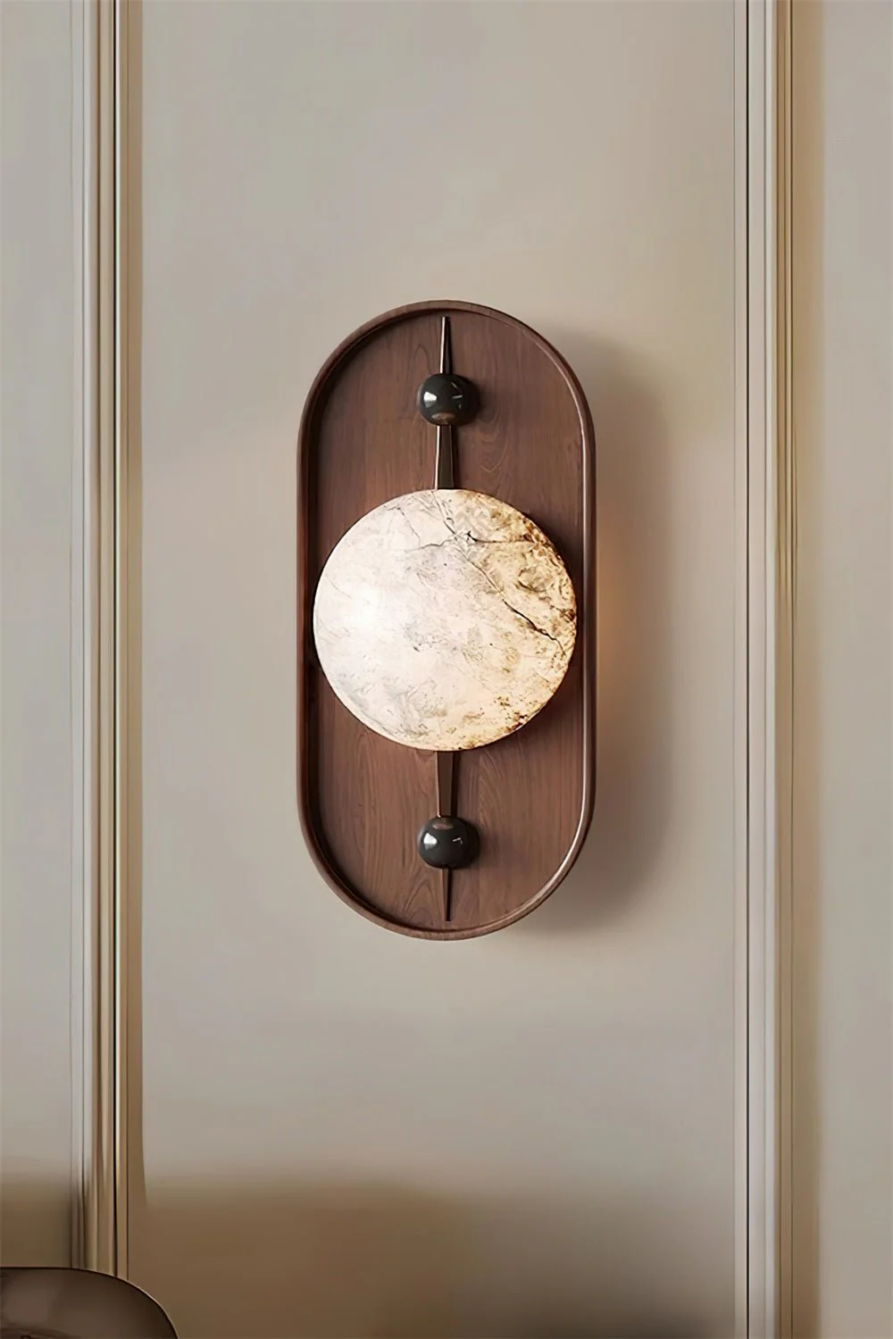 Mylaearae Orb Alabaster Wall Light - Image 13