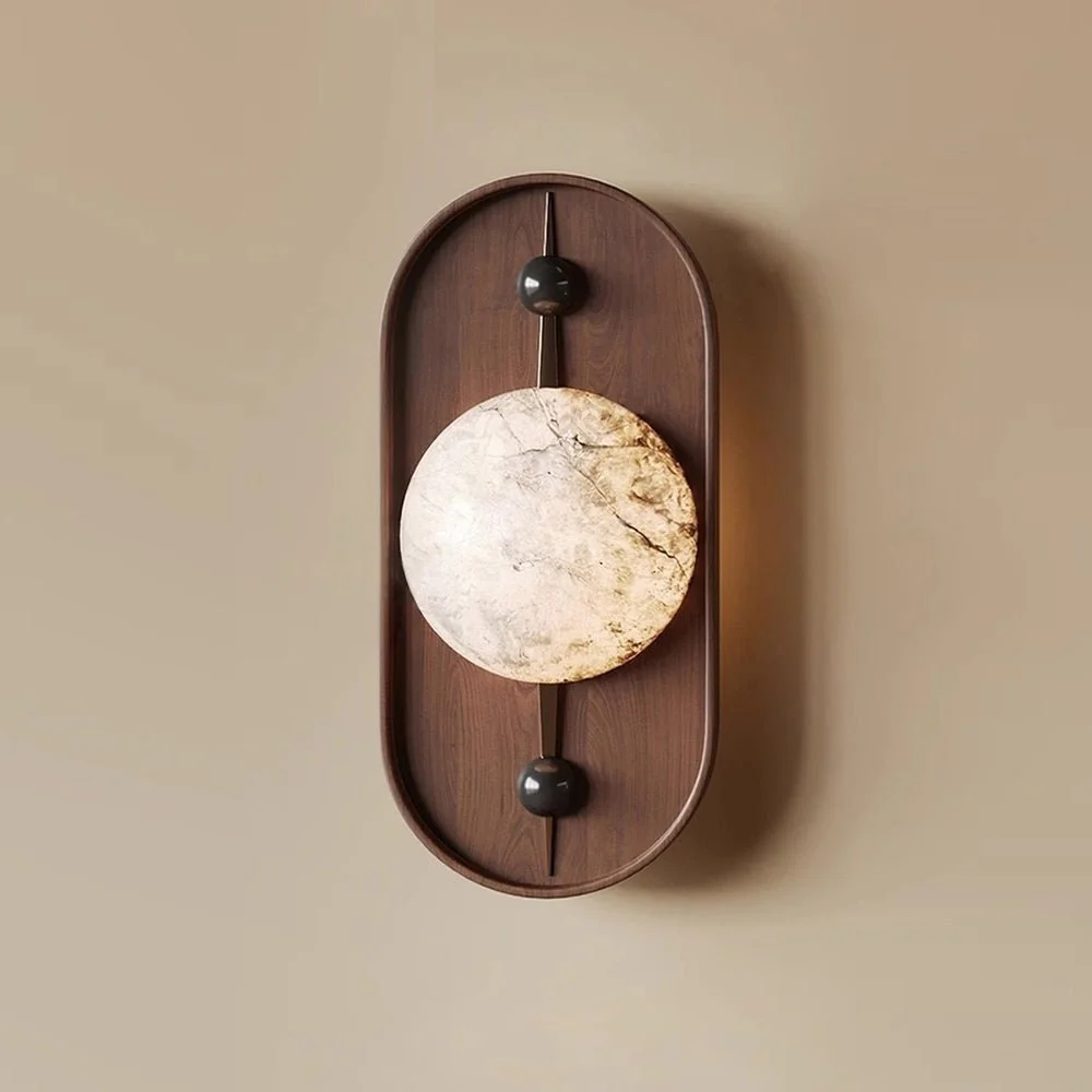 Mylaearae Orb Alabaster Wall Light - Image 16