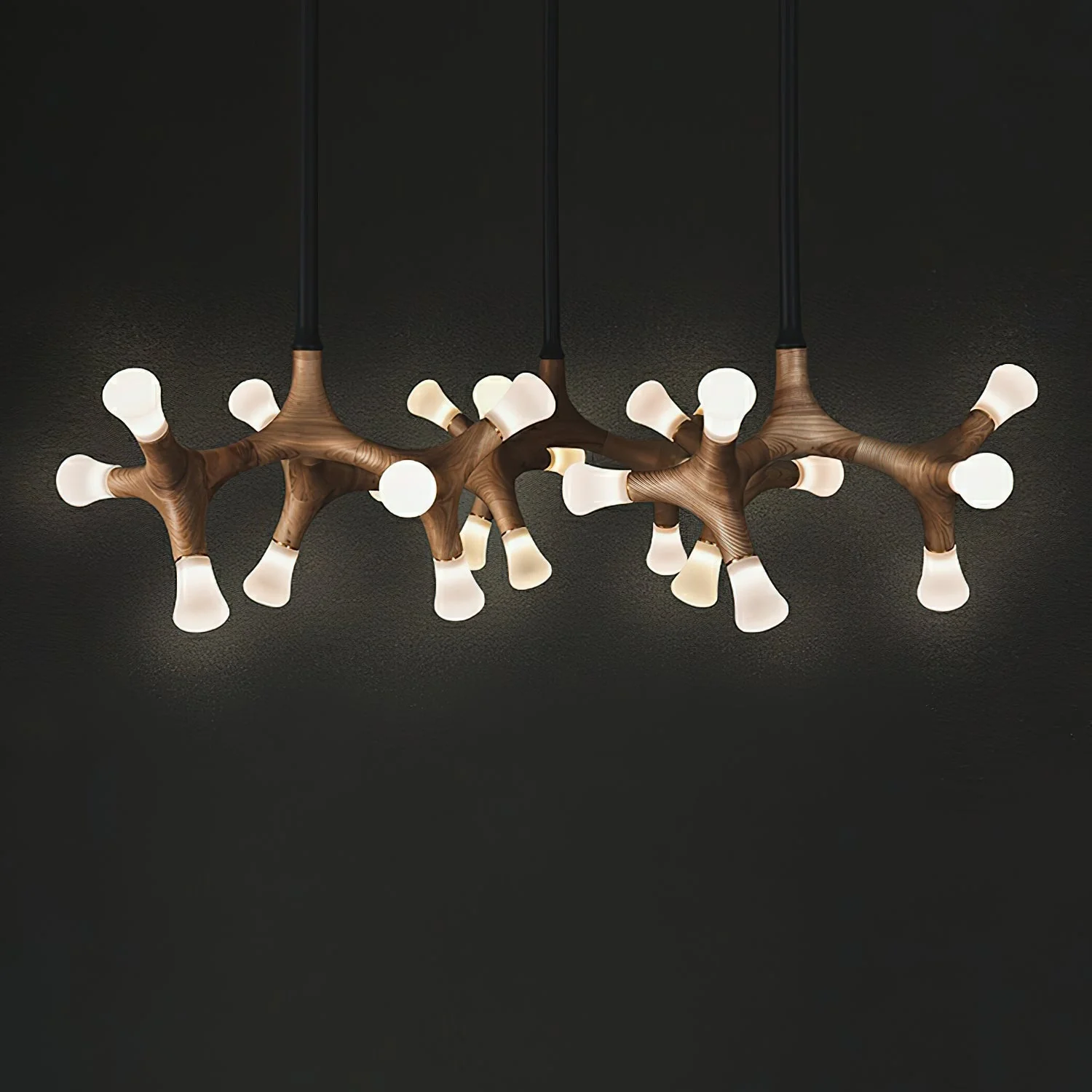 Mynorila Branch-Design Wood Pendant Light - Image 11