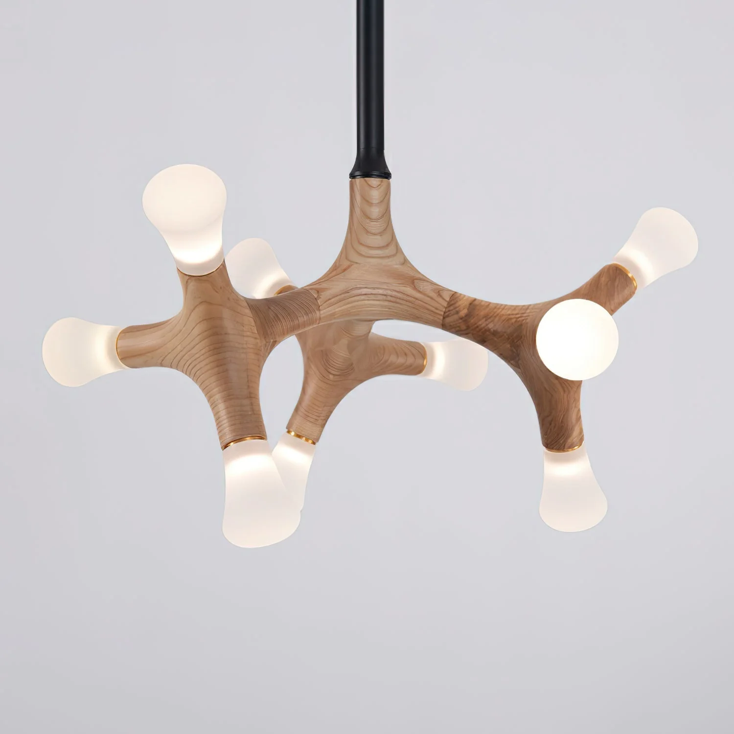 Mynorila Branch-Design Wood Pendant Light - Image 15