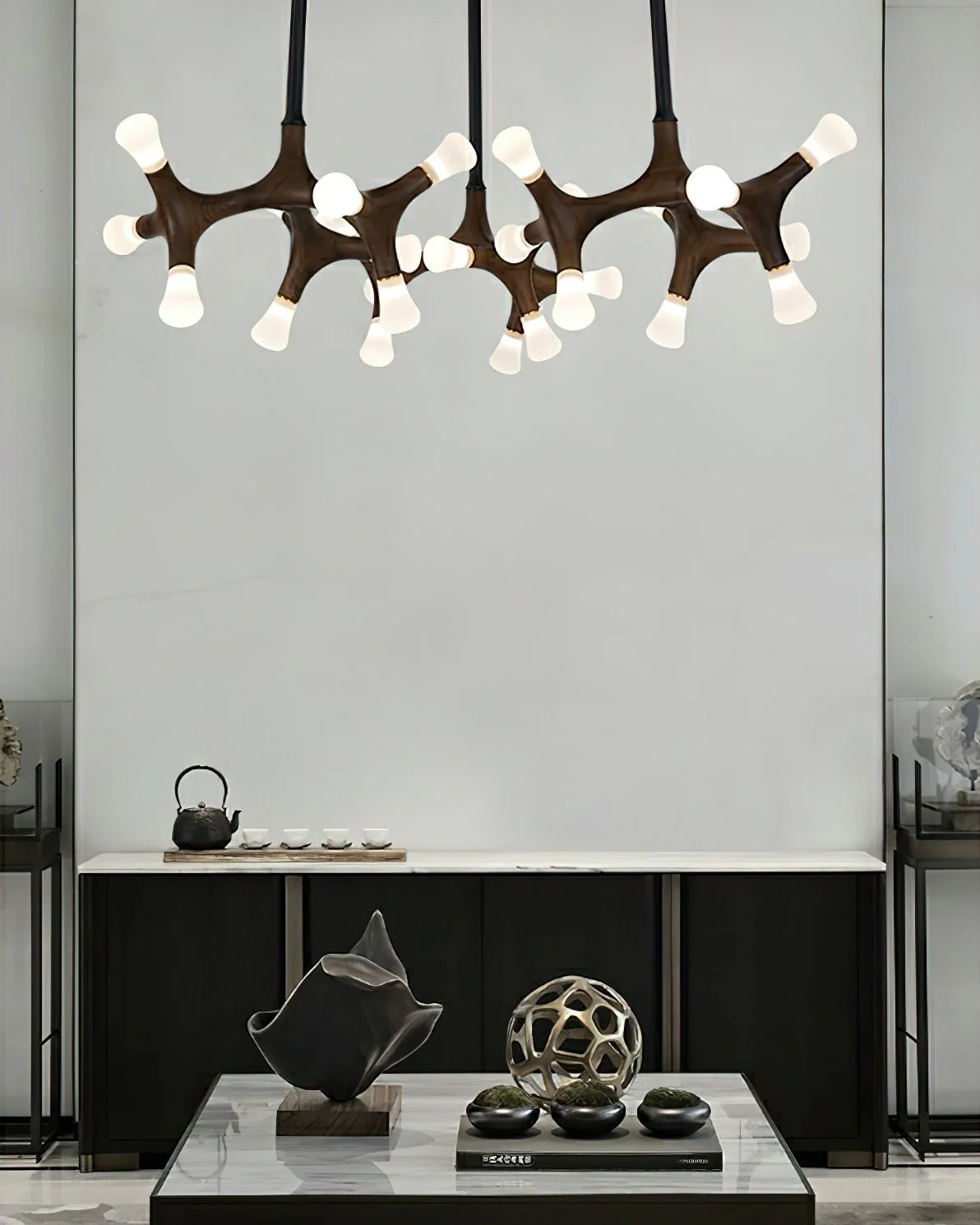 Mynorila Branch-Design Wood Pendant Light - Image 16