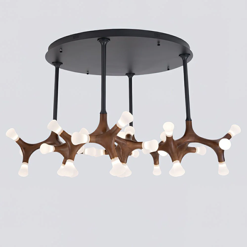 Mynorila Branch-Design Wood Pendant Light - Image 34