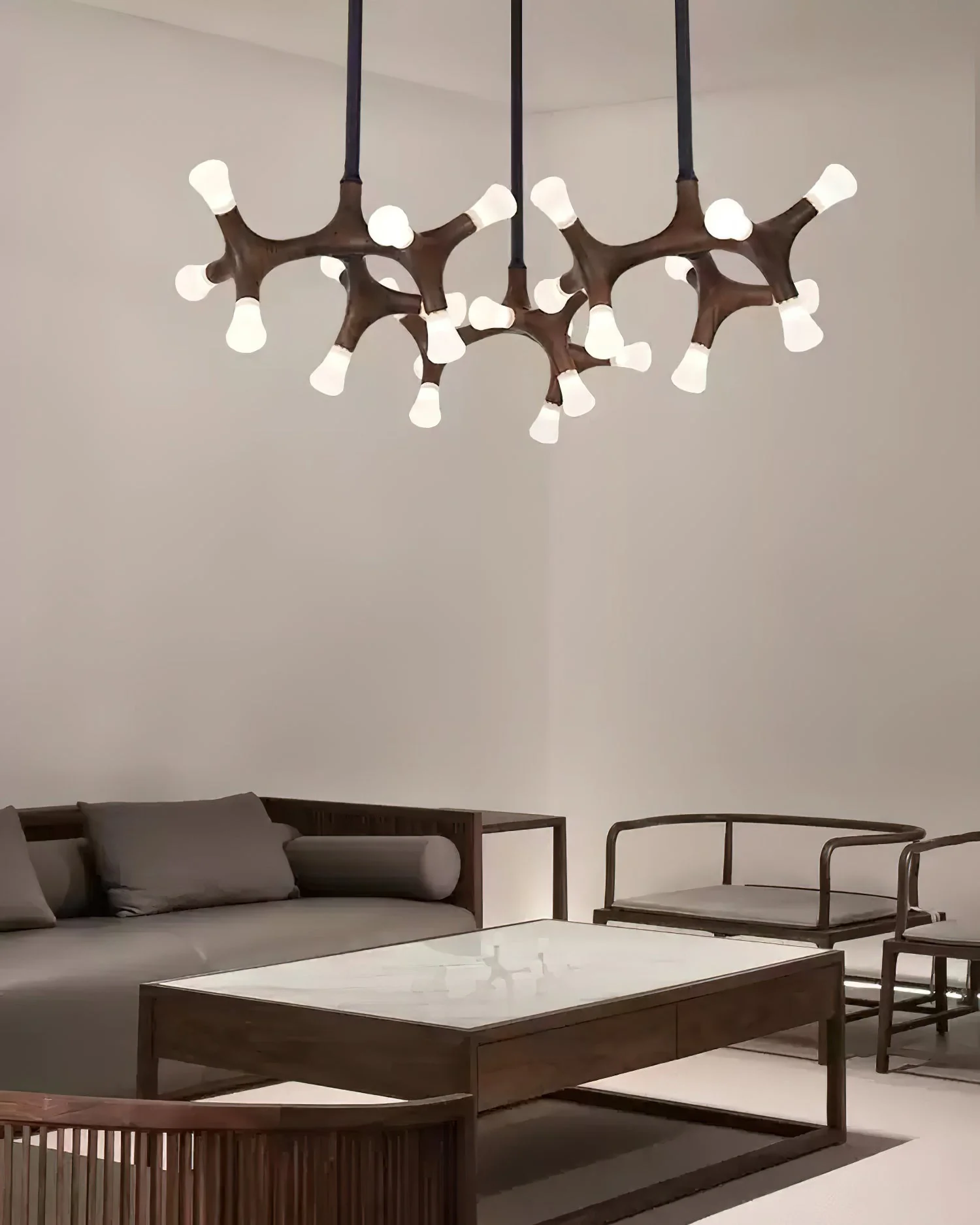 Mynorila Branch-Design Wood Pendant Light - Image 9