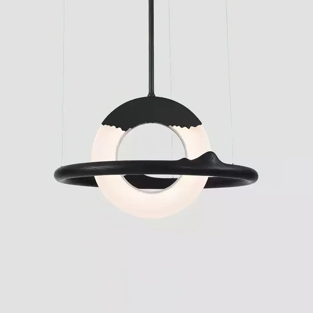 Mytalan Circular Wood Pendant Light - Image 31
