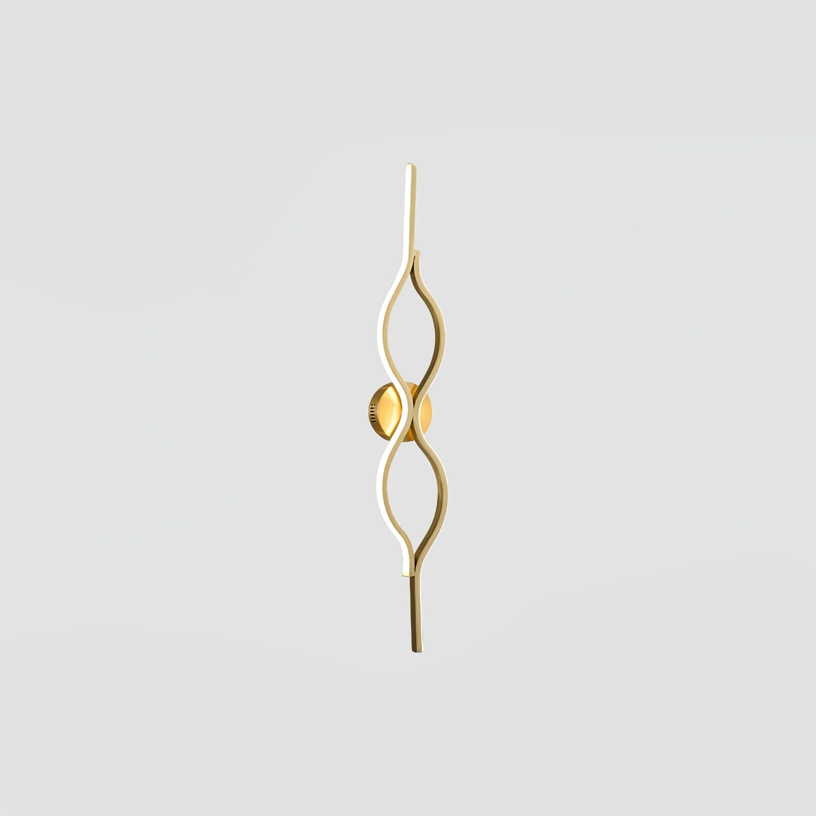 Myvenen Classic Twist Brass Wall Light - Image 17