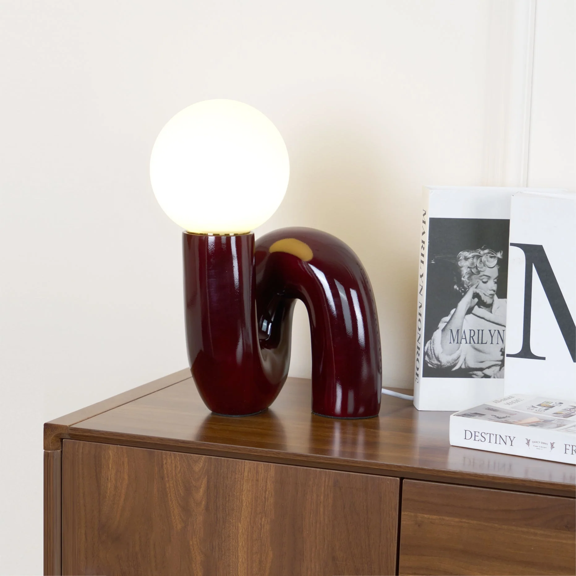 N Modern Glass Table Lamp - Image 11