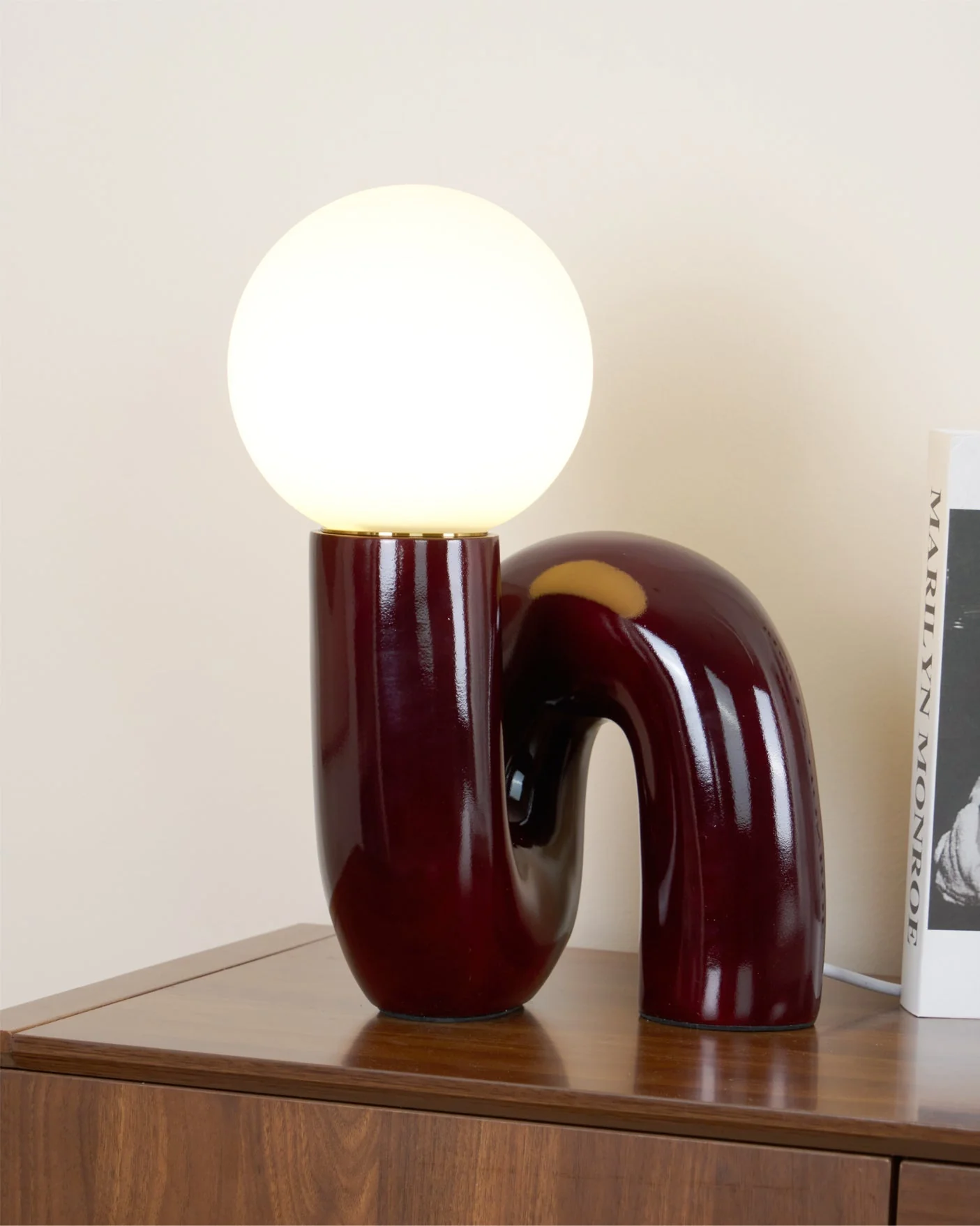 N Modern Glass Table Lamp - Image 12