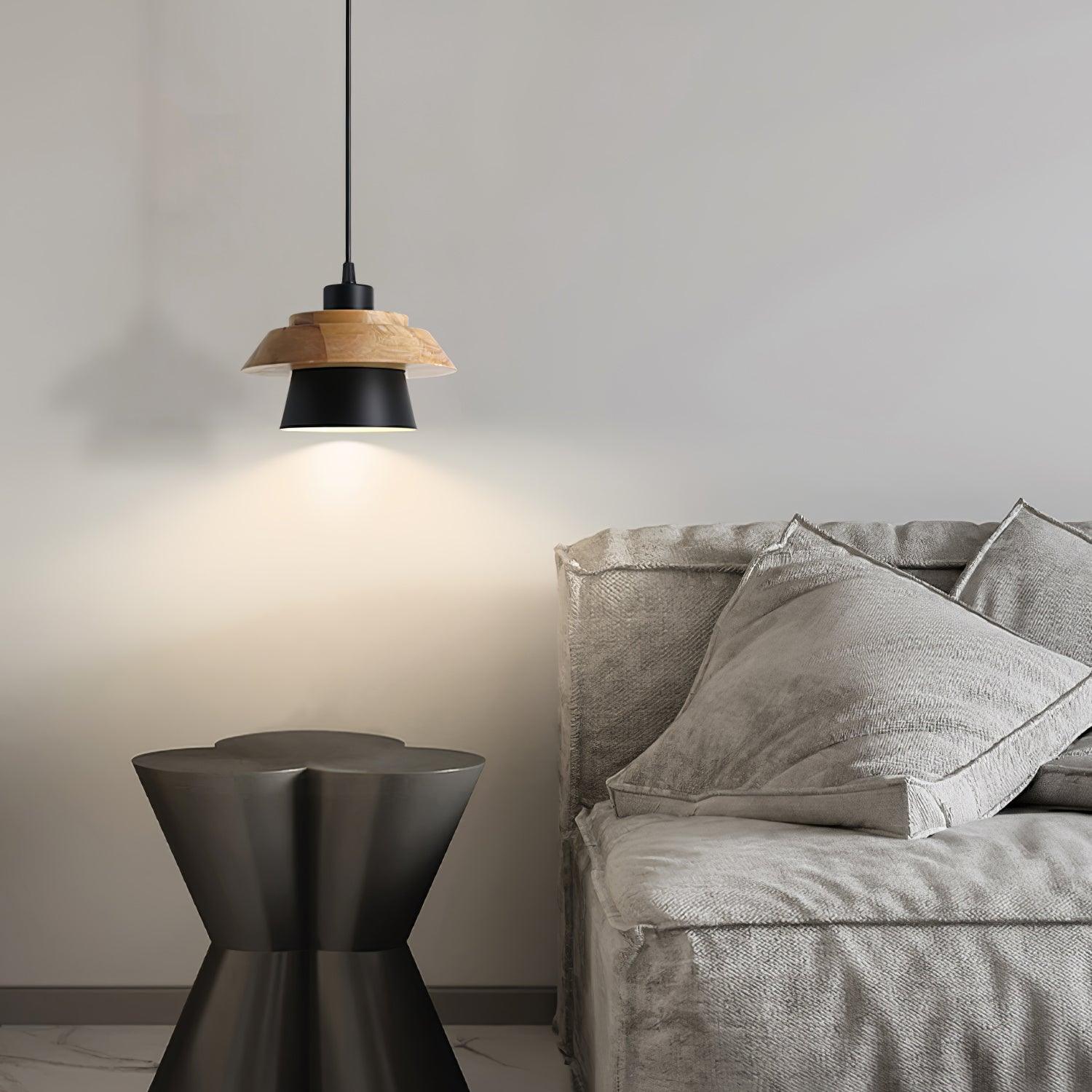 Nadro Modern Wood Pendant Lamp - Image 2