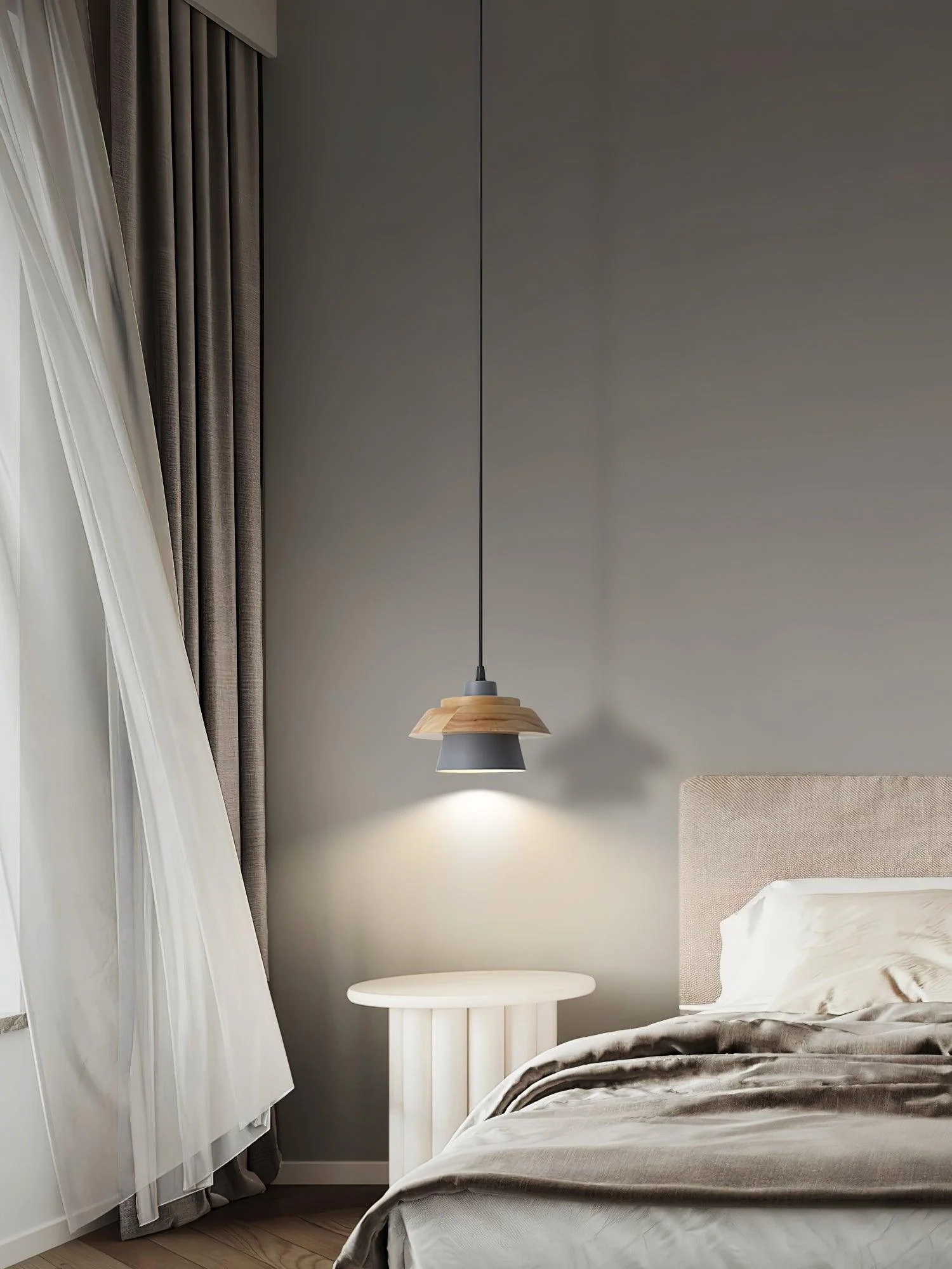 Nadro Modern Wood Pendant Lamp - Image 35